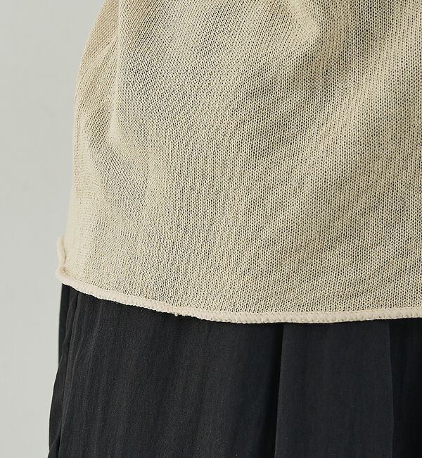 NOMINE「リンガー ニット Tシャツ【予約】」|Tシャツ・カットソー|