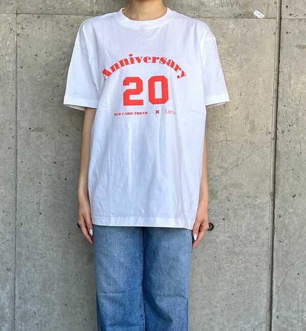 Liesse「【RED CARD/レッドカード】RED CARD　Anniversary　別注Tシャツ」|Tシャツ・カットソー|