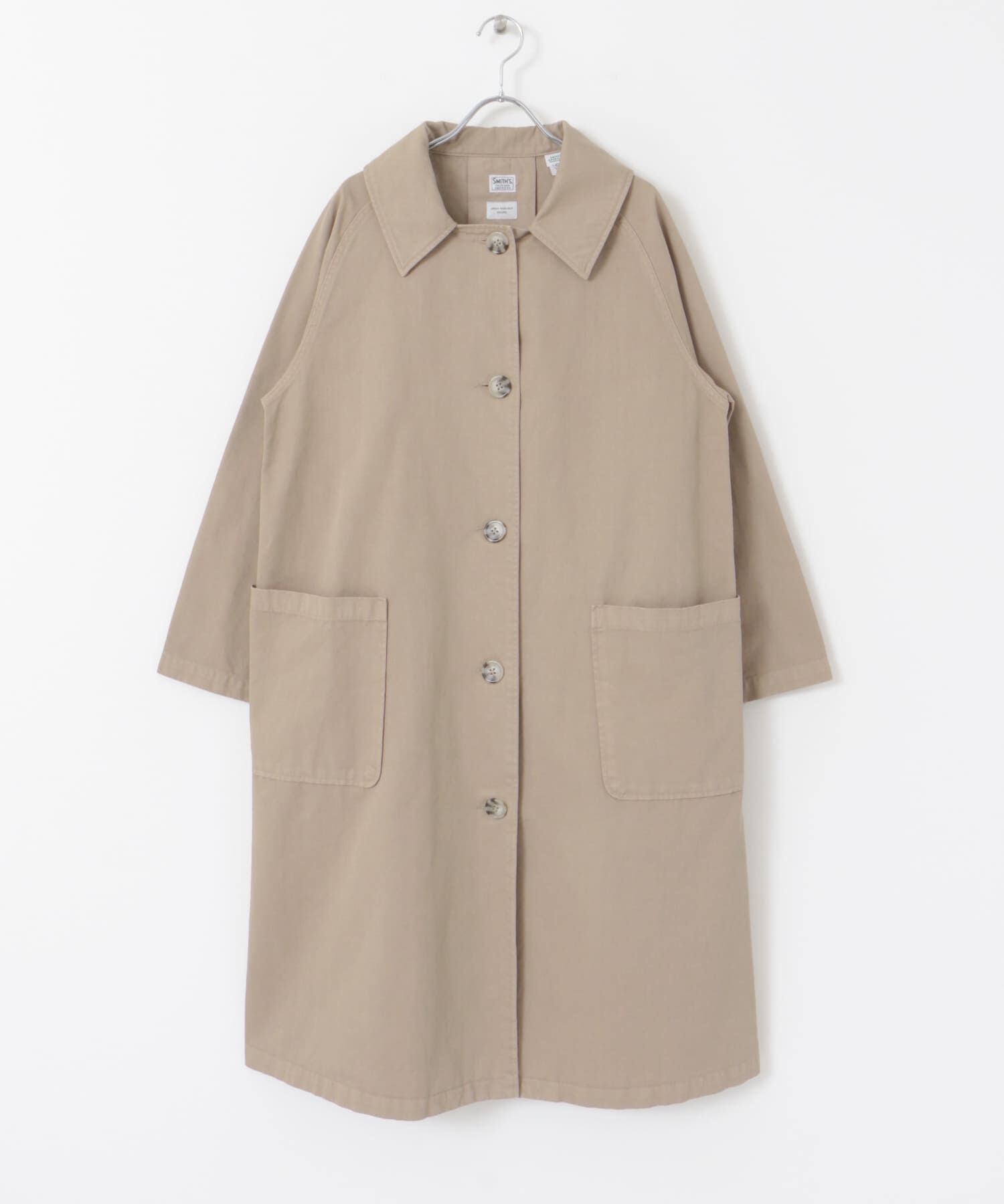URBAN RESEARCH DOORS「『別注』SMITH&times;DOORS　スプリングコート」|ステンカラーコート|