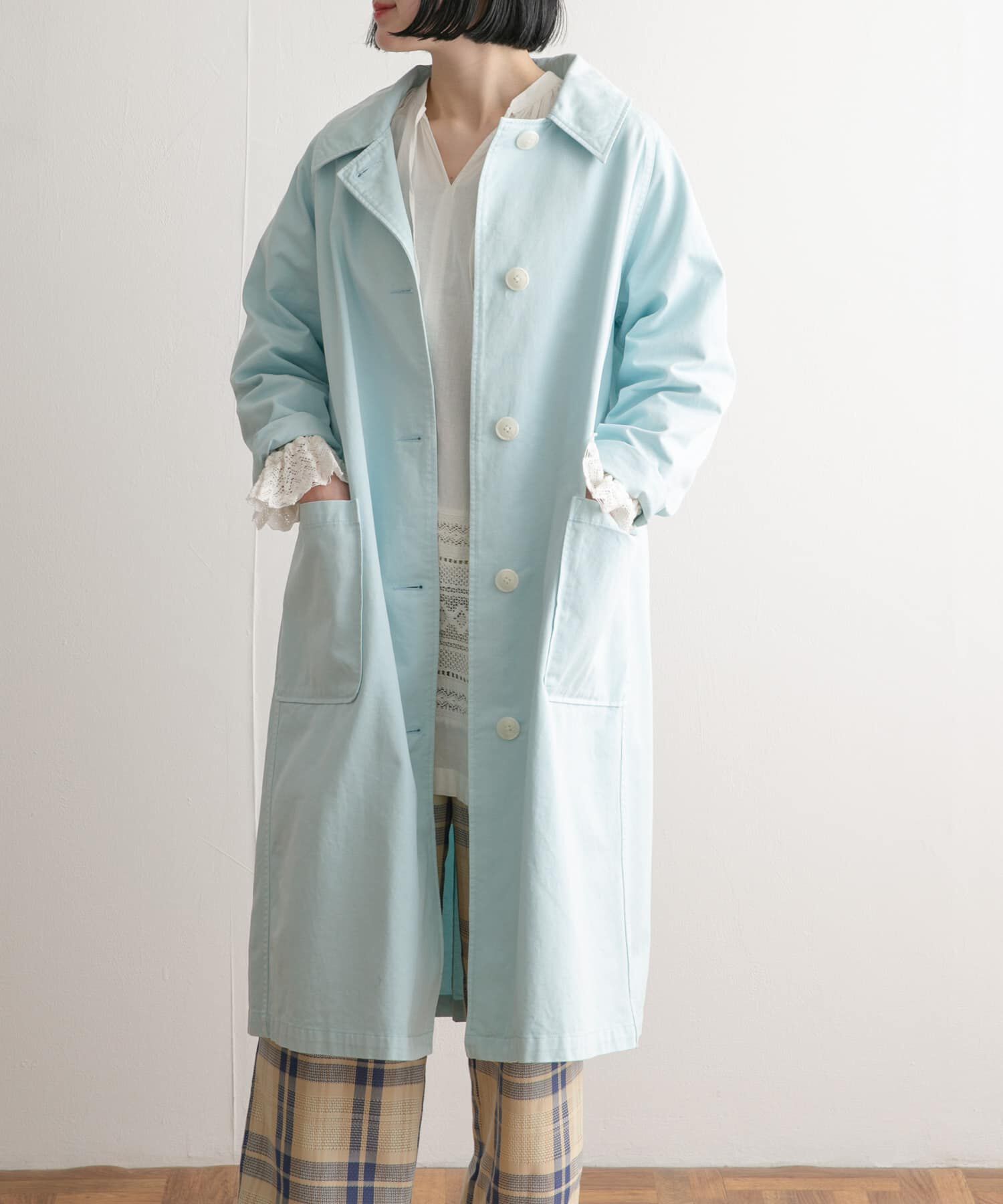 URBAN RESEARCH DOORS「『別注』SMITH&times;DOORS　スプリングコート」|ステンカラーコート|