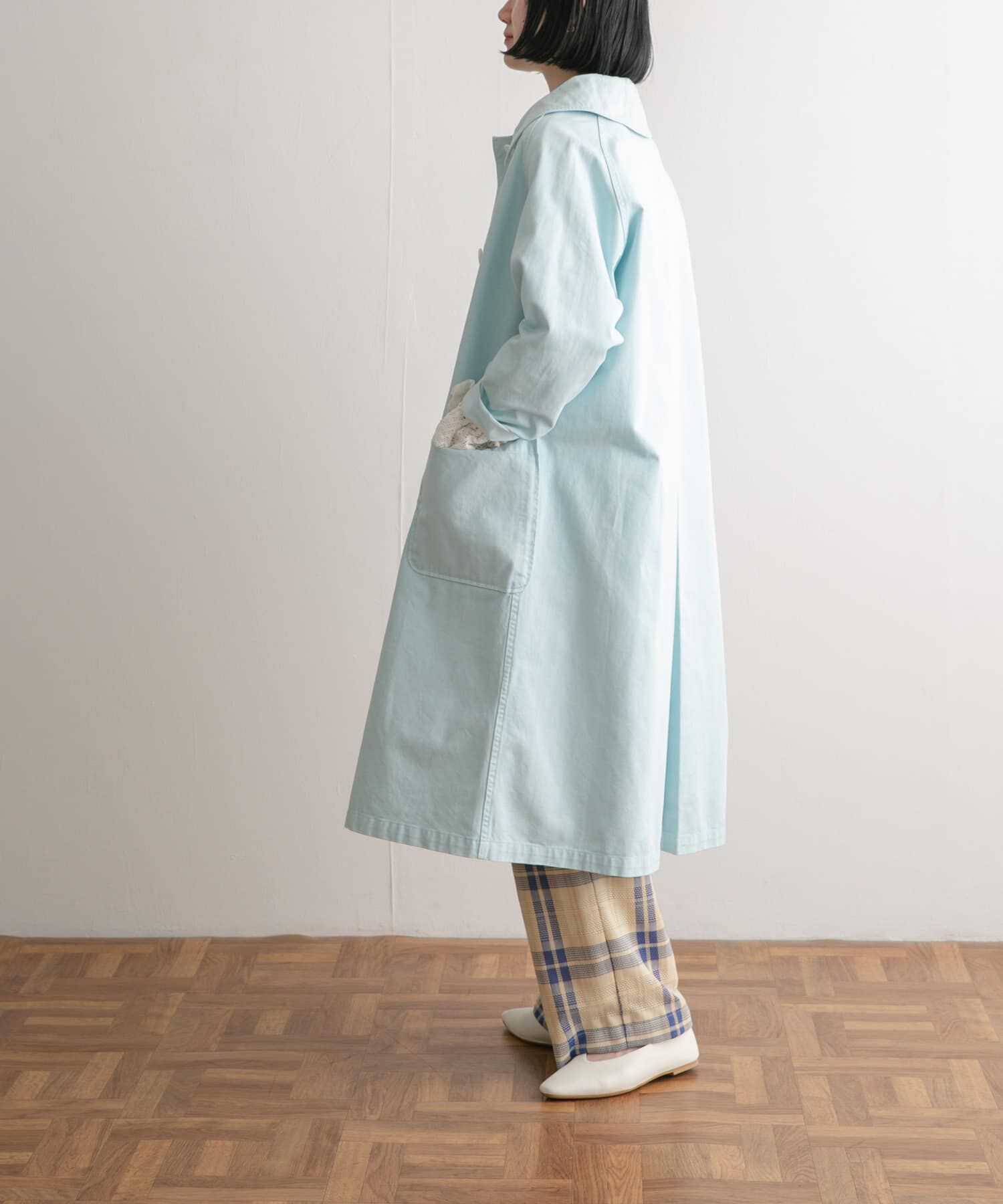 URBAN RESEARCH DOORS「『別注』SMITH&times;DOORS　スプリングコート」|ステンカラーコート|