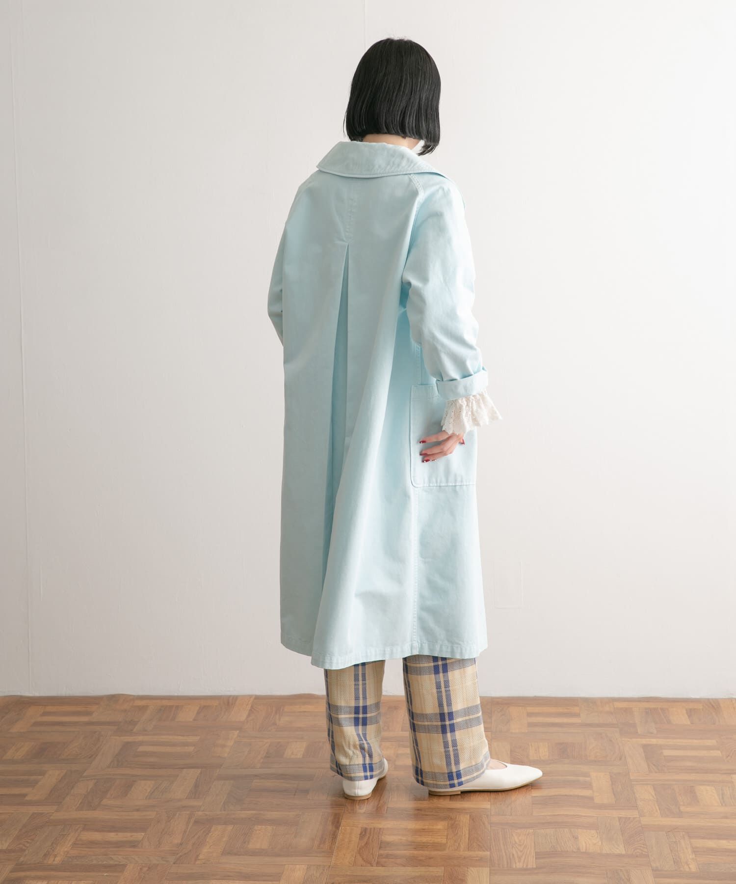 URBAN RESEARCH DOORS「『別注』SMITH&times;DOORS　スプリングコート」|ステンカラーコート|