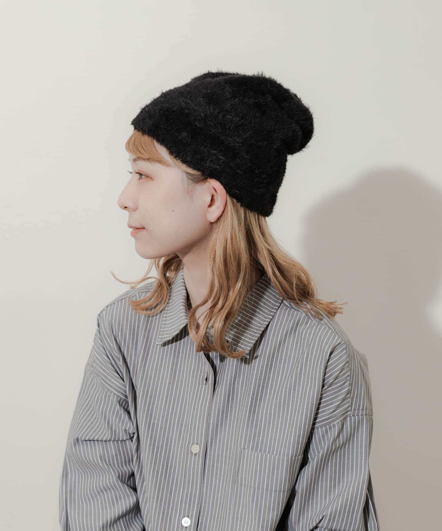 SMELLY「シャギービーニー」|ニット帽|