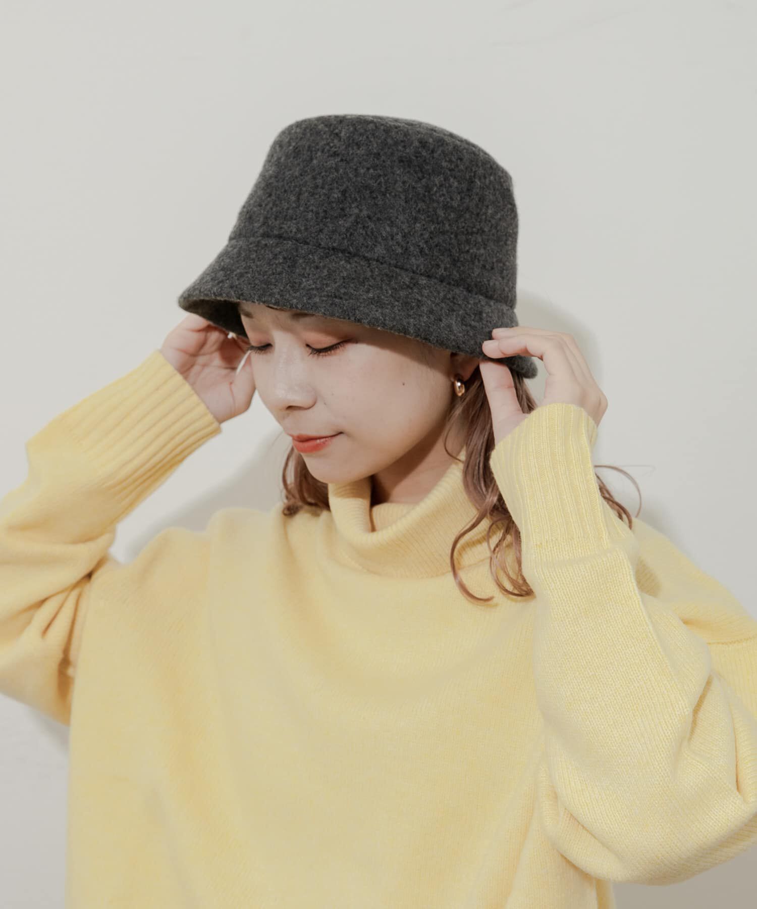 SMELLY「ソフトウールバケットハット」|ハット|