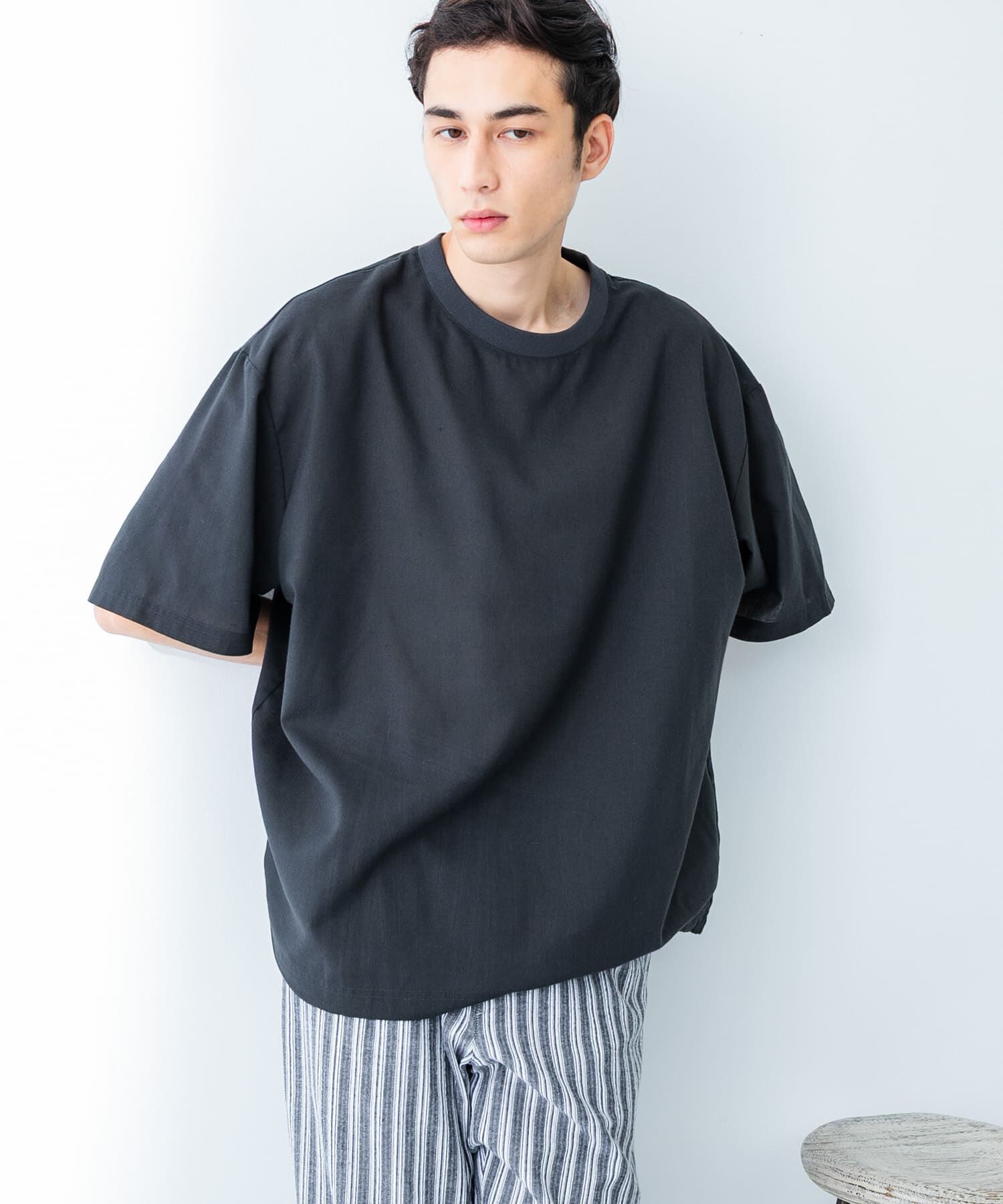 URBAN RESEARCH「『UR TECH DRYLUXE』高機能リネンTシャツ」|Tシャツ・カットソー|