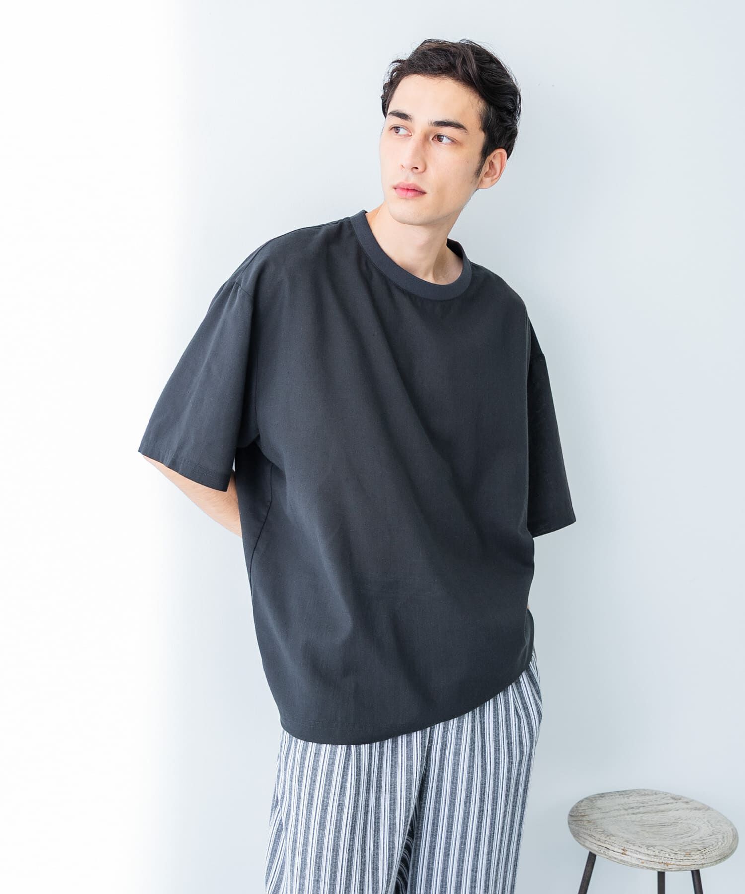 URBAN RESEARCH「『UR TECH DRYLUXE』高機能リネンTシャツ」|Tシャツ・カットソー|