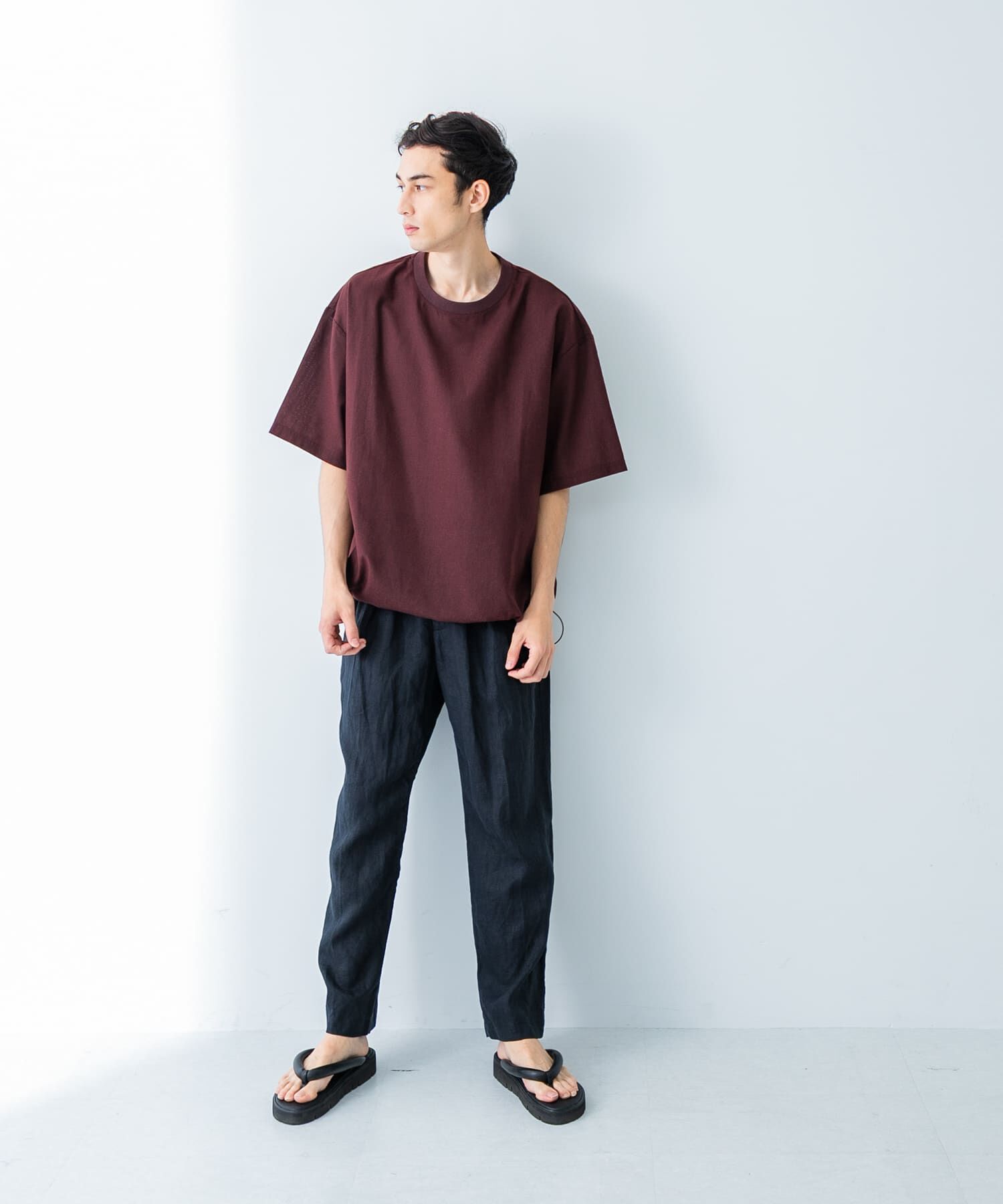 URBAN RESEARCH「『UR TECH DRYLUXE』高機能リネンTシャツ」|Tシャツ・カットソー|