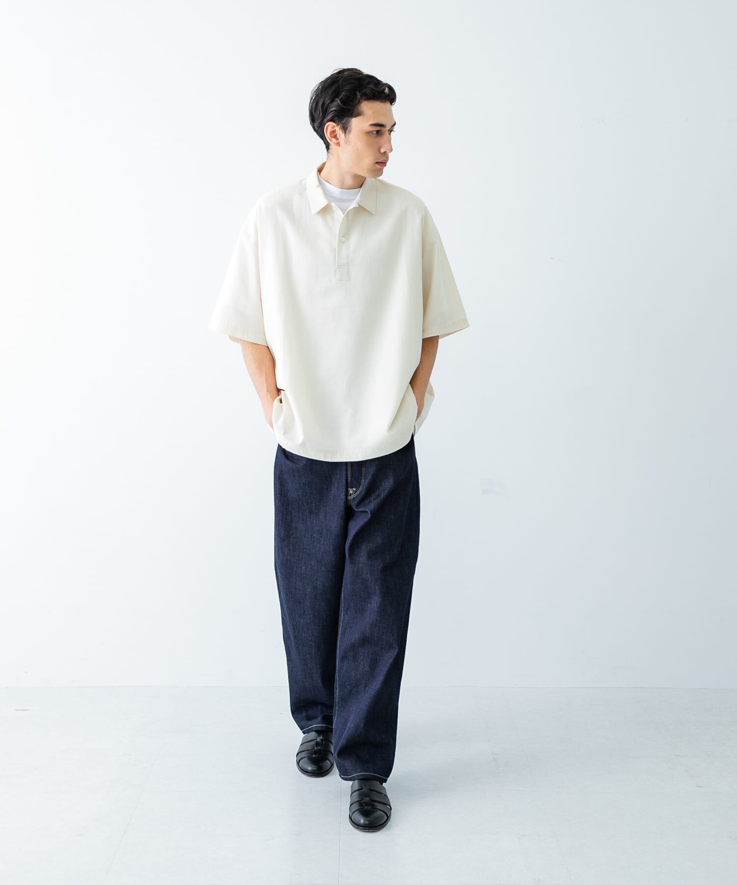 URBAN RESEARCH「『UR TECH DRYLUXE』高機能リネンポロシャツ」|ポロシャツ|