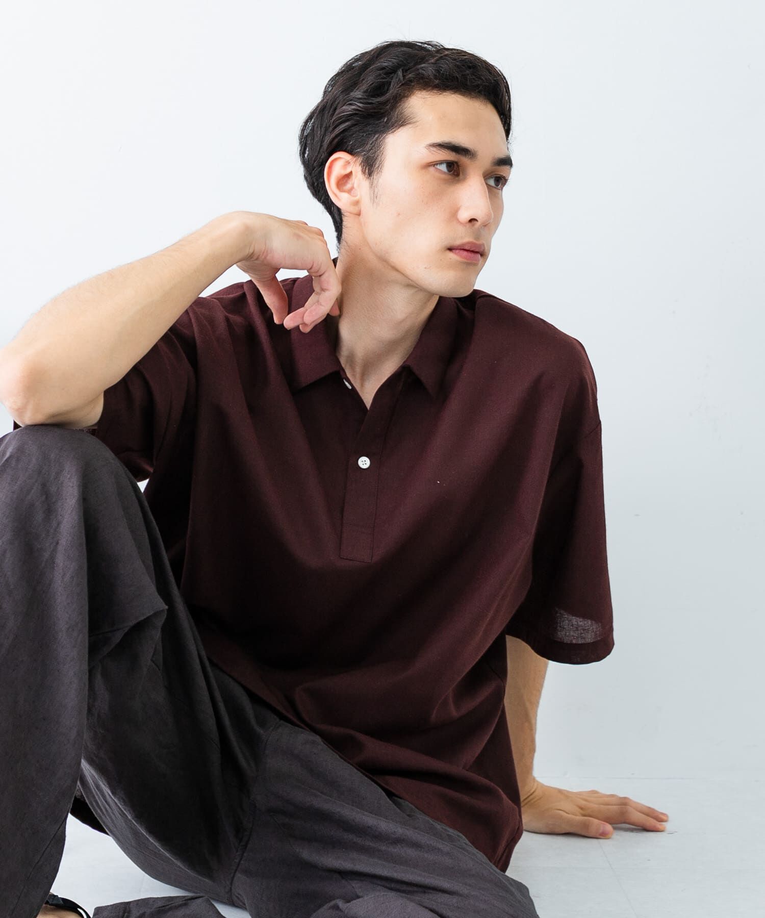 URBAN RESEARCH「『UR TECH DRYLUXE』高機能リネンポロシャツ」|ポロシャツ|