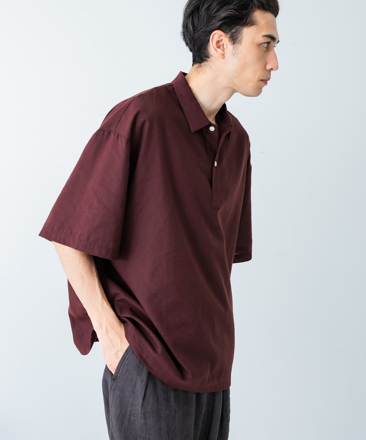 URBAN RESEARCH「『UR TECH DRYLUXE』高機能リネンポロシャツ」|ポロシャツ|