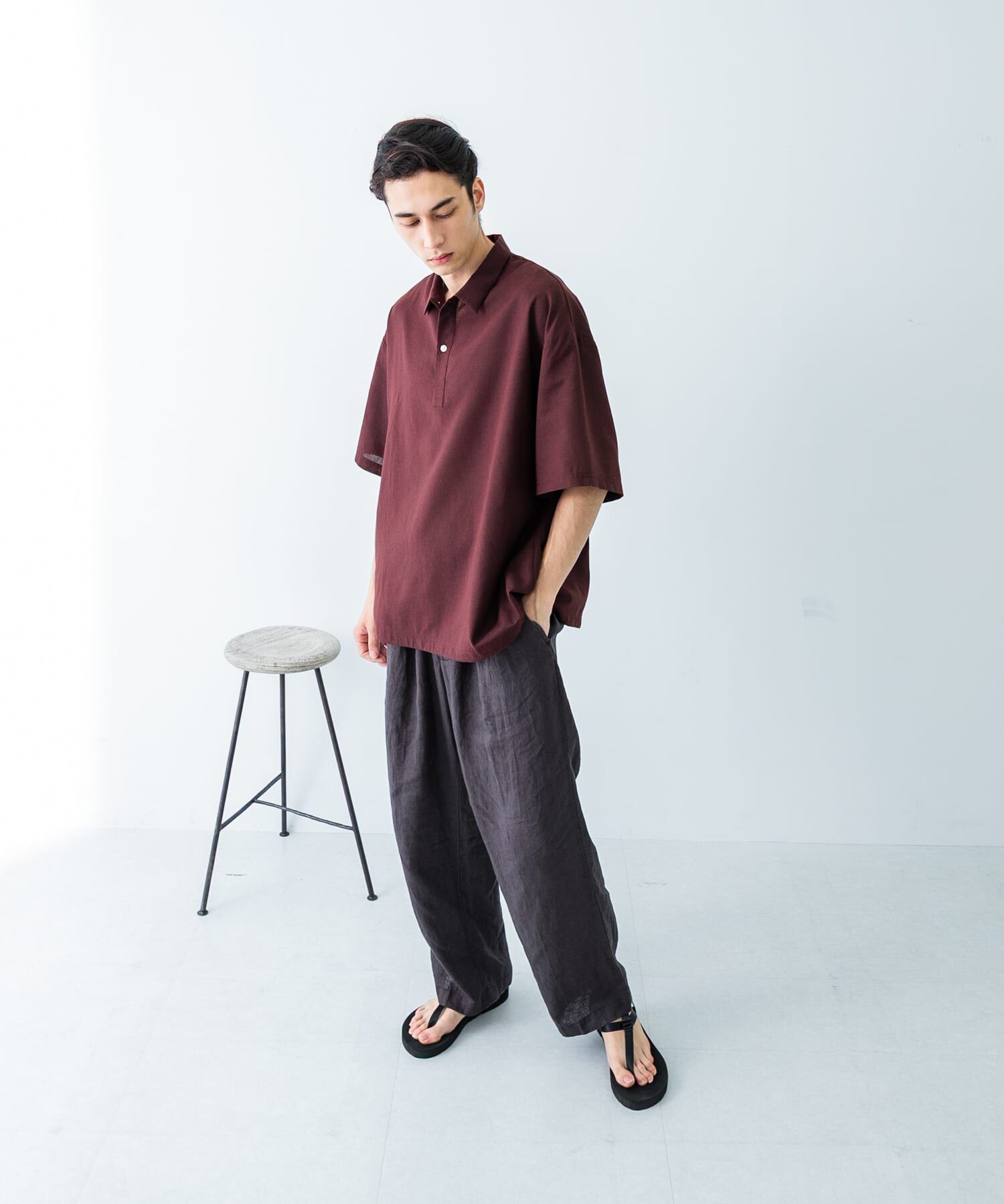 URBAN RESEARCH「『UR TECH DRYLUXE』高機能リネンポロシャツ」|ポロシャツ|