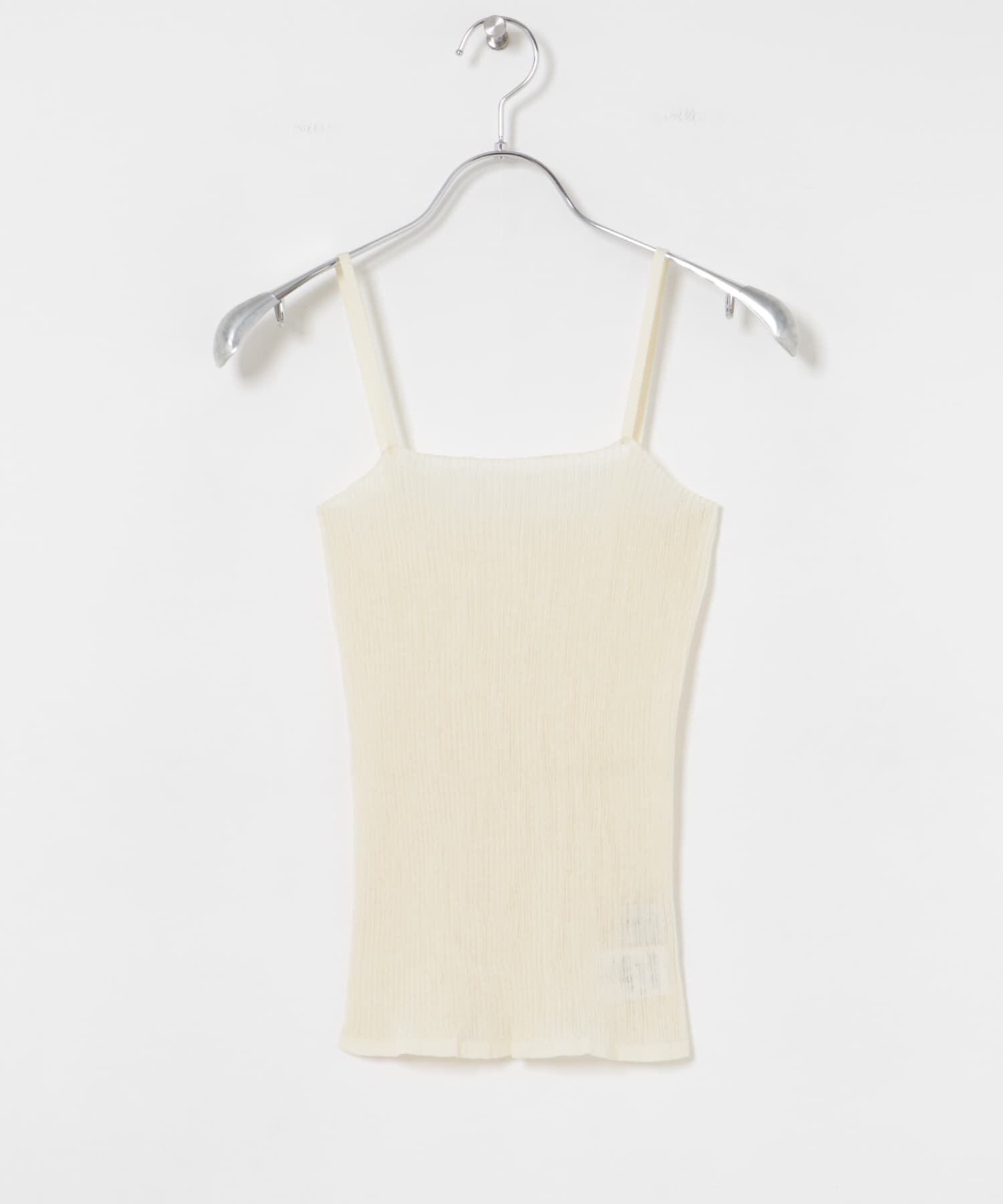 URBAN RESEARCH「ラミー混リブシアーキャミソール」|キャミソール|