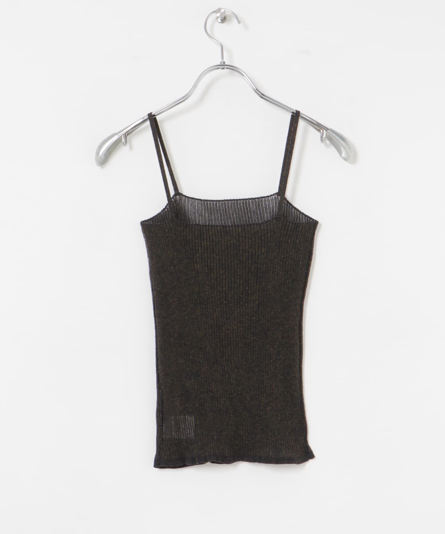 URBAN RESEARCH「ラミー混リブシアーキャミソール」|キャミソール|