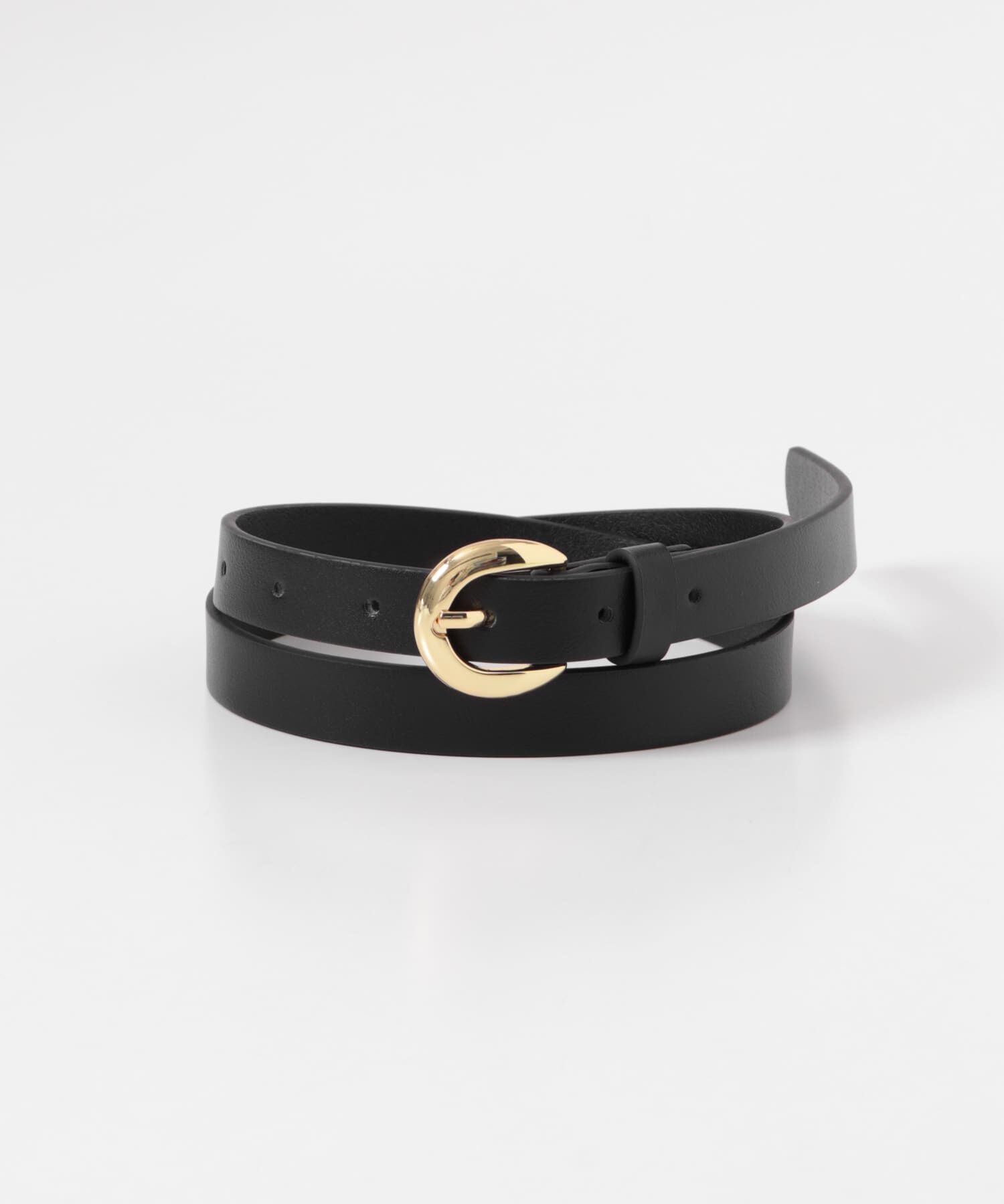 SMELLY「ハーフラウンドバックルベルト」|ベルト|