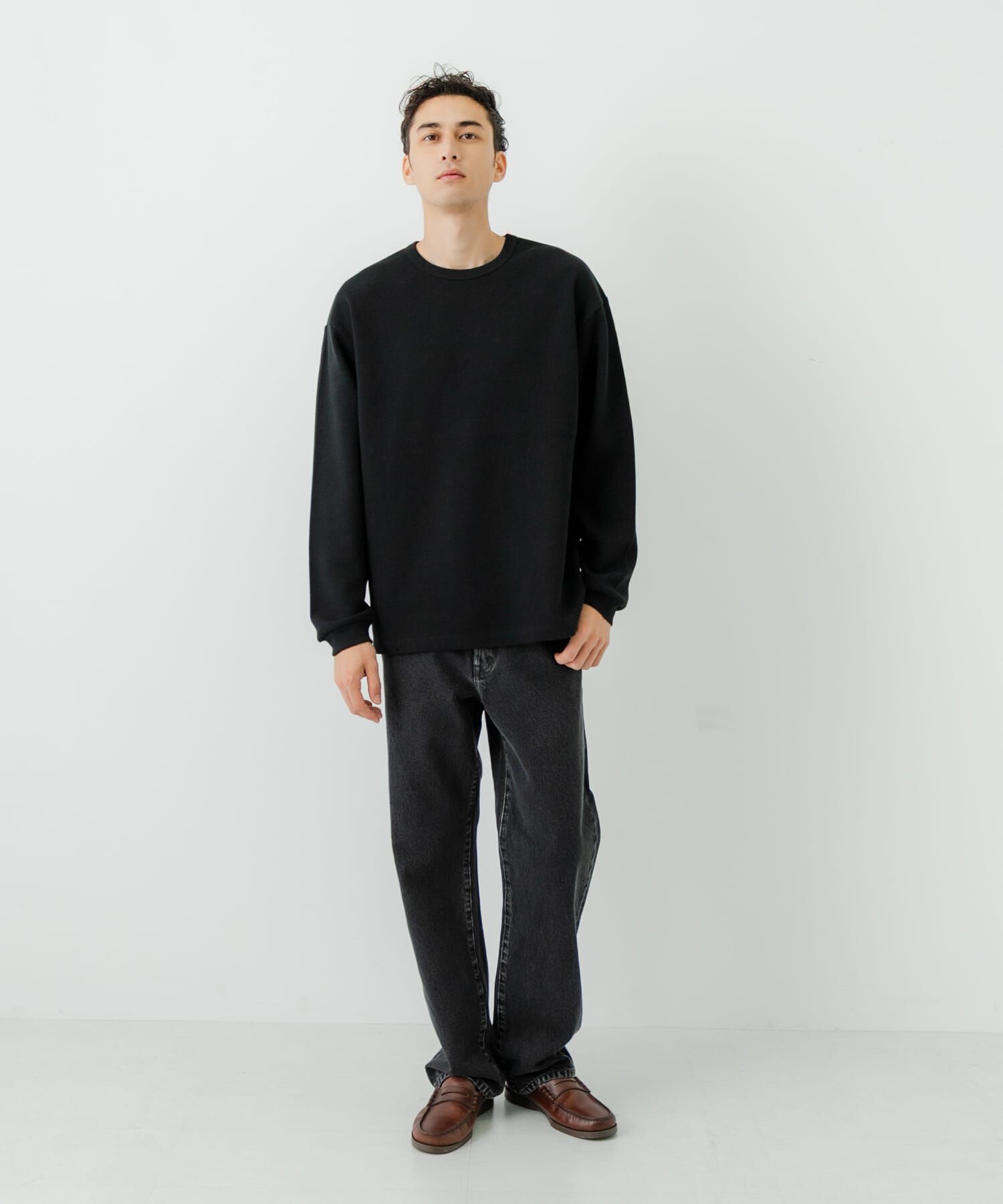 URBAN RESEARCH「度詰めワッフルロングスリーブ」|Tシャツ・カットソー|