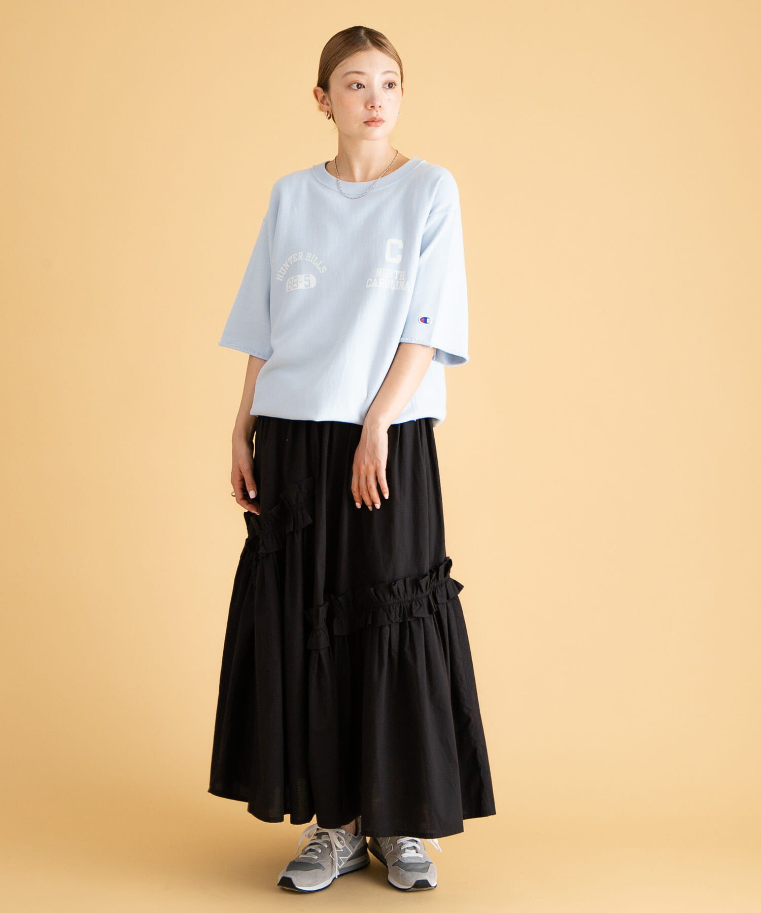 Sonny Label 「『別注』Champion&times;Sonny Label　リバースウィーブロゴスウェットTシャツ」|スウェット・ジャージ|