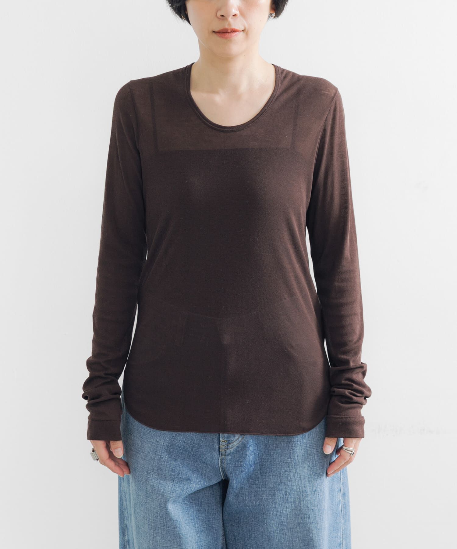 URBAN RESEARCH「強撚シアーカットソー」|Tシャツ・カットソー|