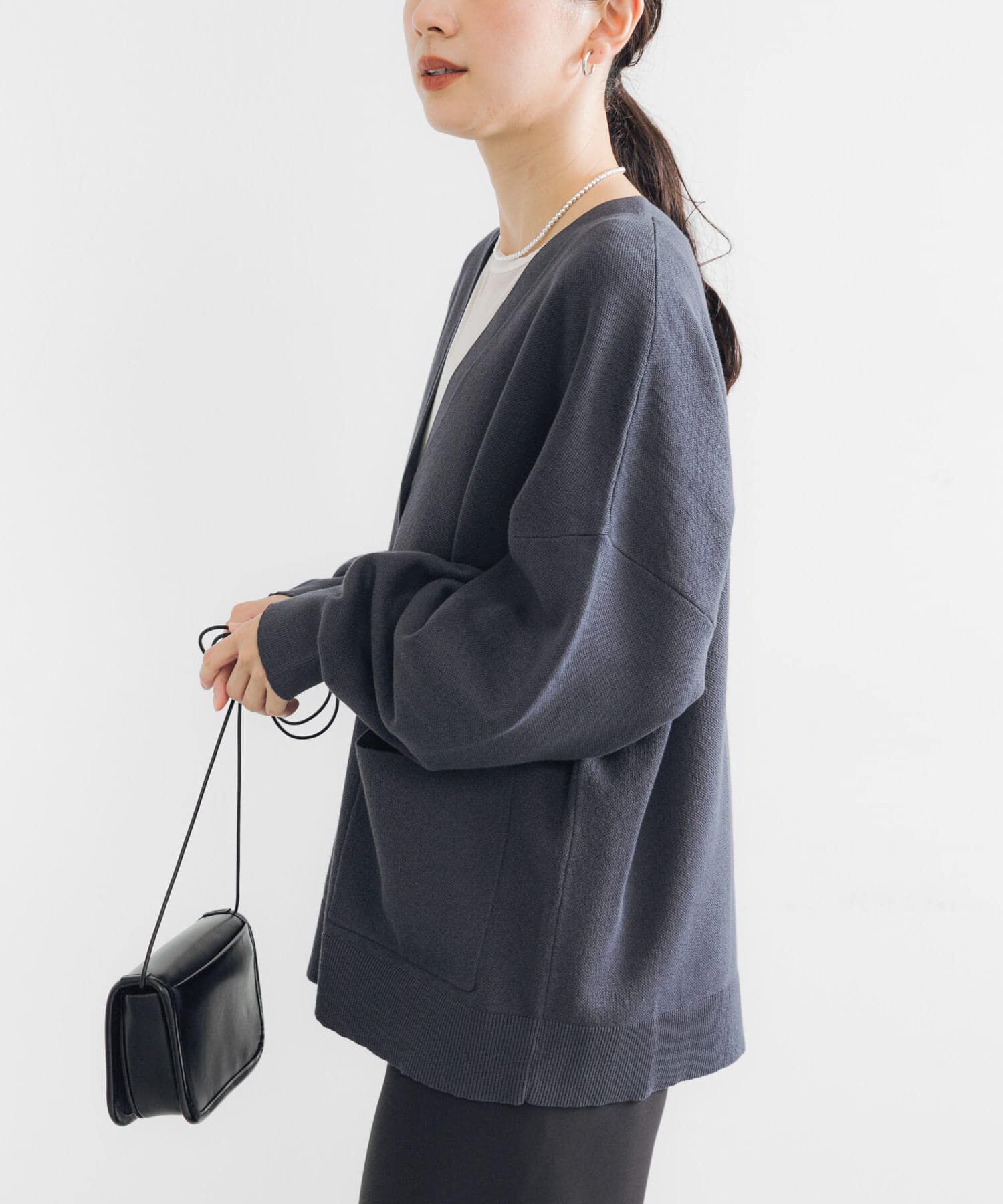 URBAN RESEARCH「Vネックルーズカーディガン」|カーディガン|