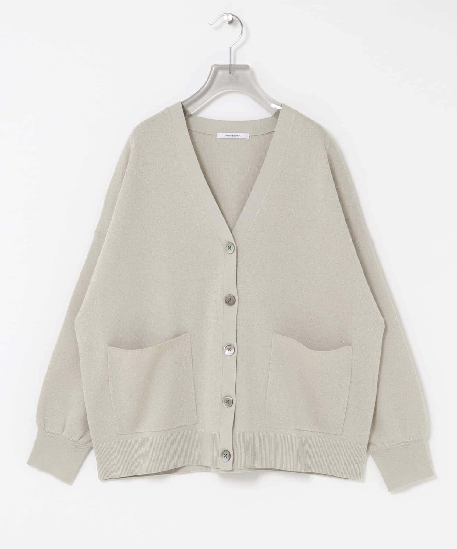 URBAN RESEARCH「Vネックルーズカーディガン」|カーディガン|