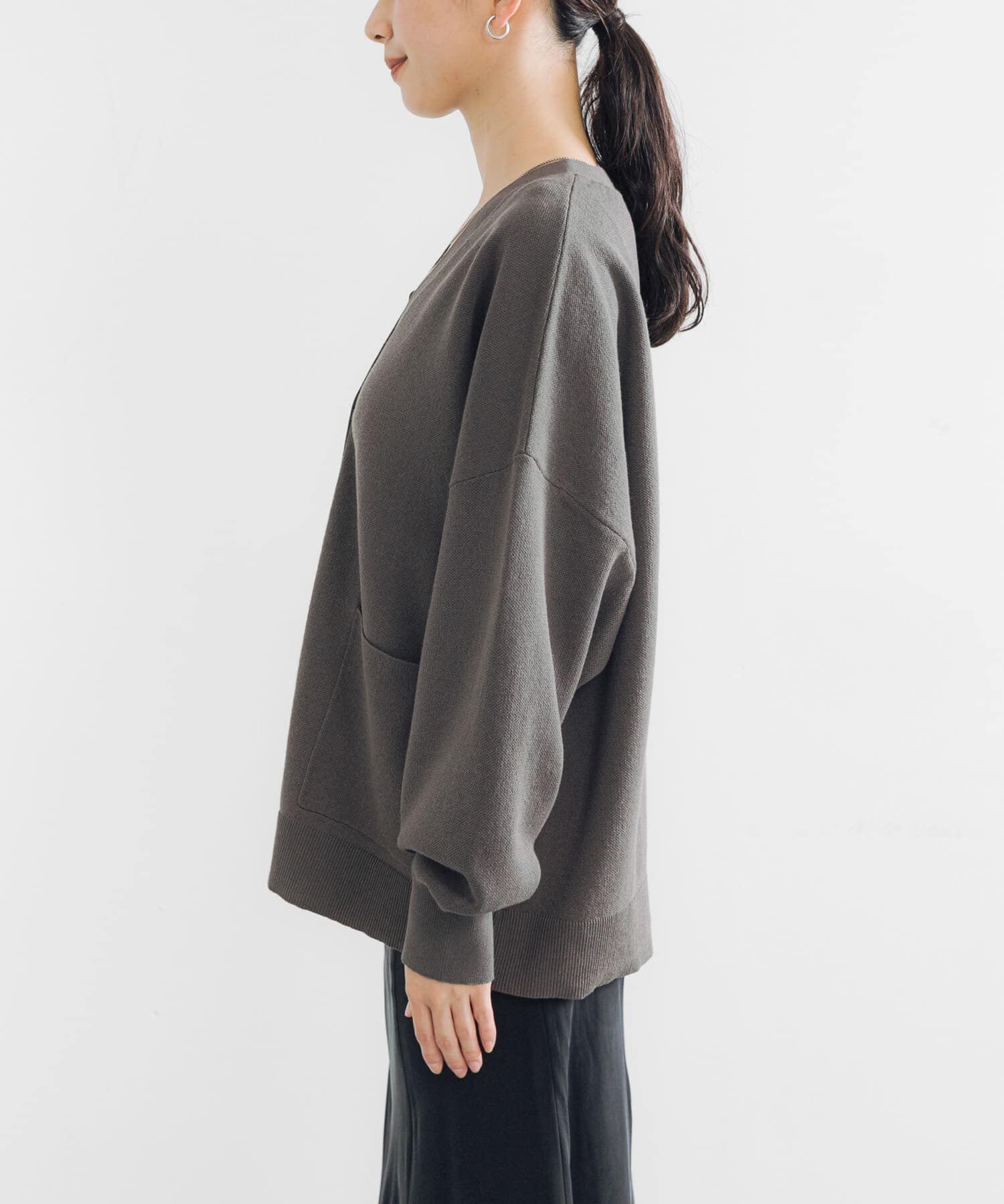URBAN RESEARCH「Vネックルーズカーディガン」|カーディガン|