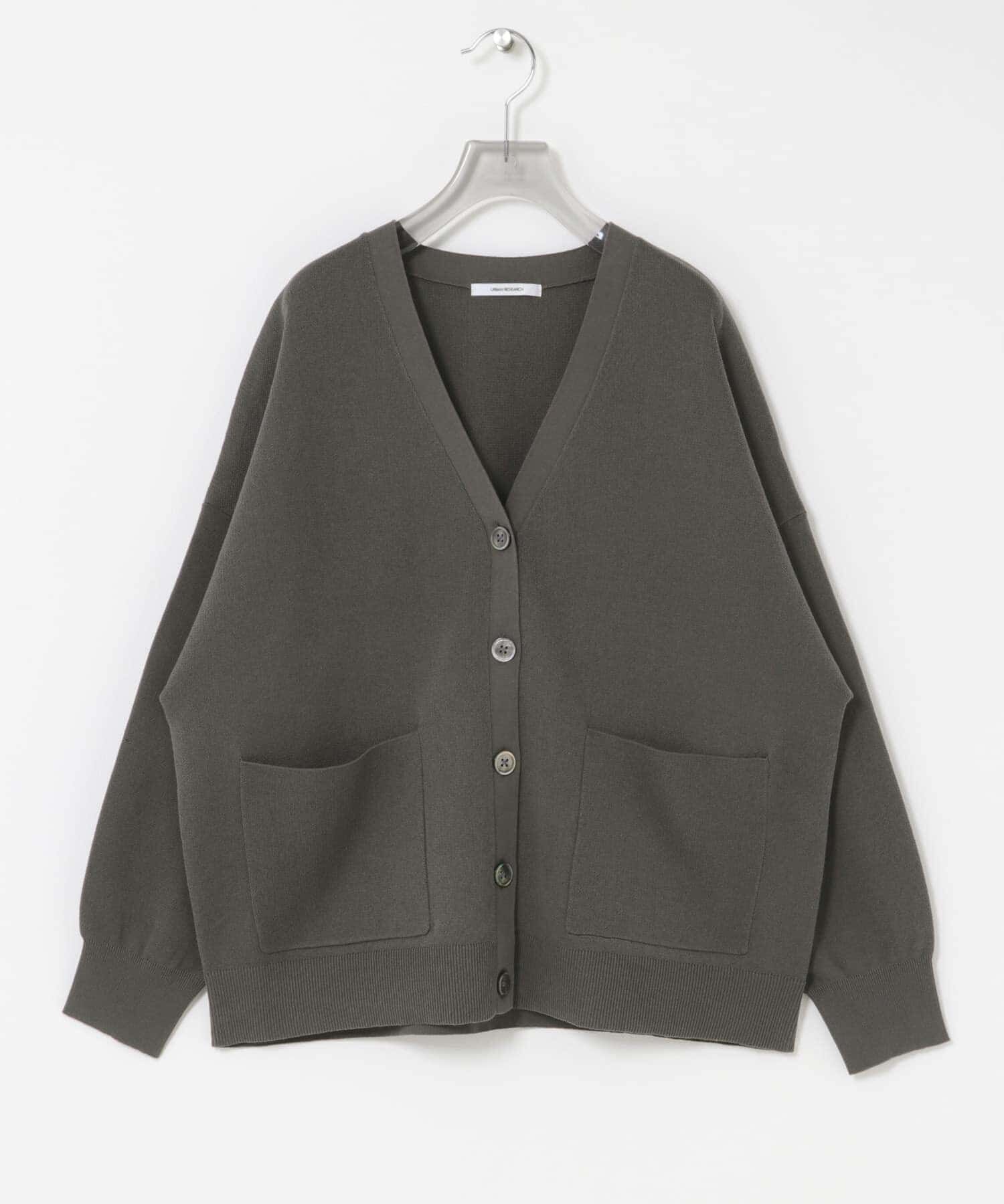 URBAN RESEARCH「Vネックルーズカーディガン」|カーディガン|