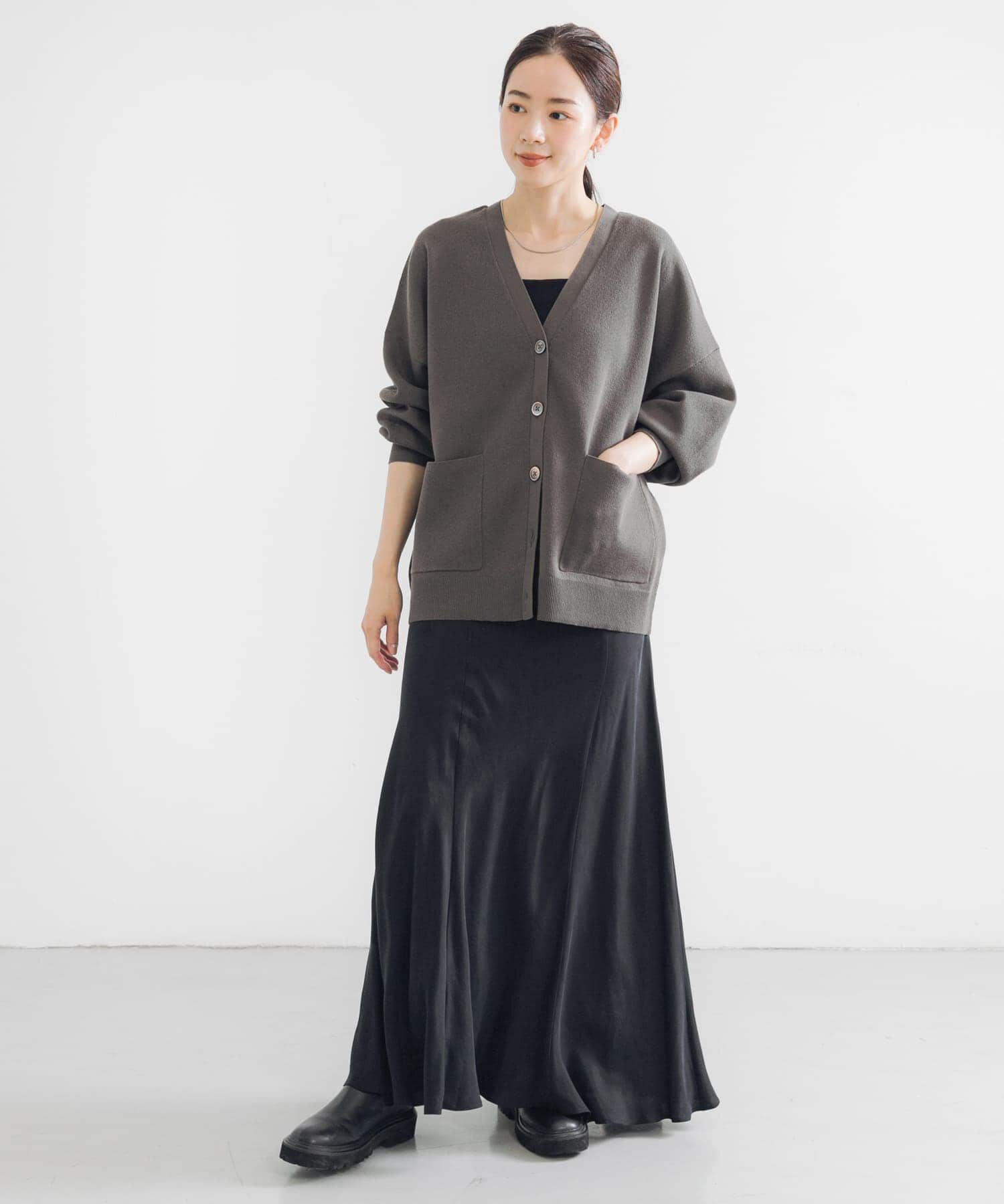 URBAN RESEARCH「Vネックルーズカーディガン」|カーディガン|