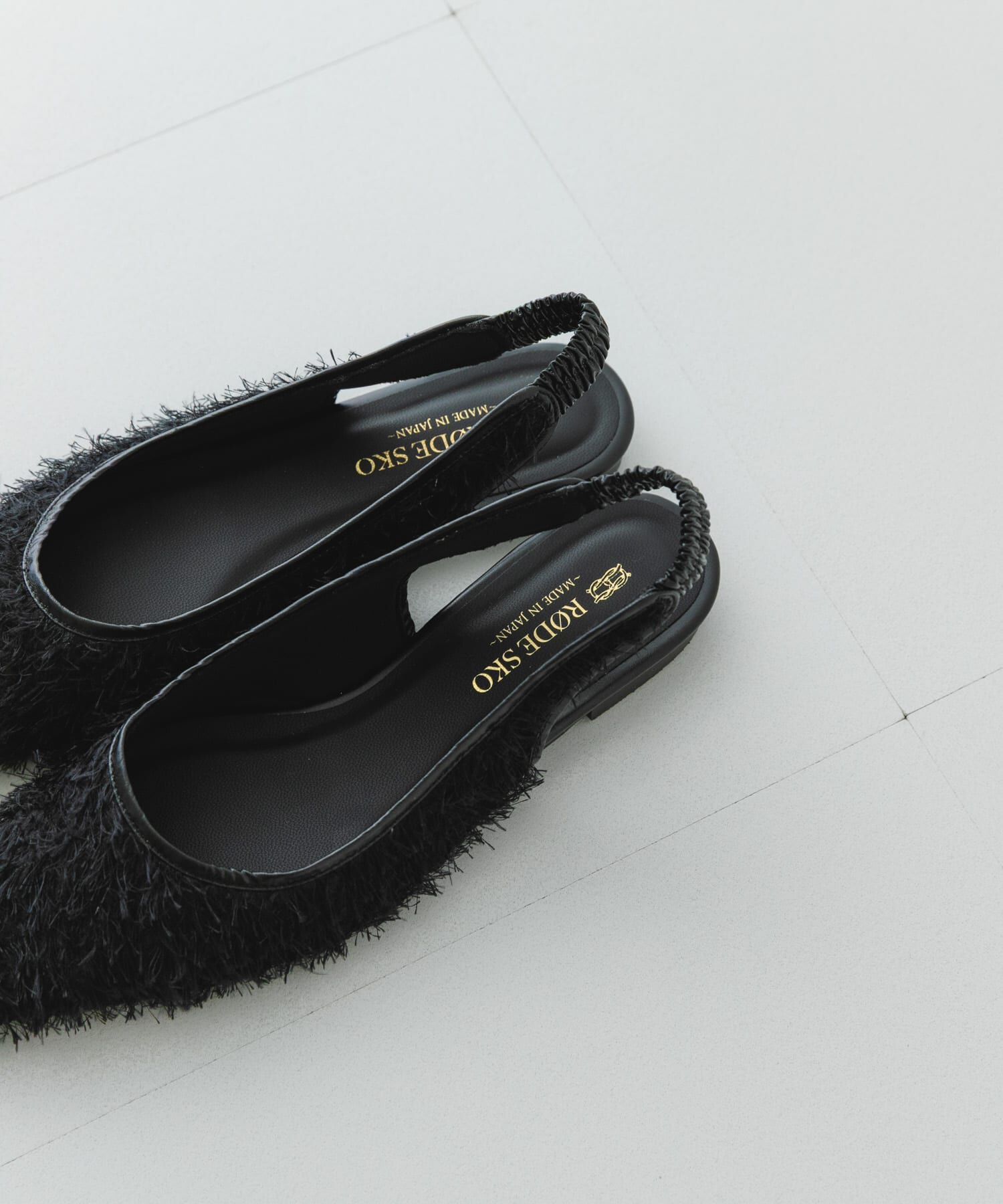 RODE SKO「『MADE IN JAPAN』ヘアリーバックストラップミュール」|その他|