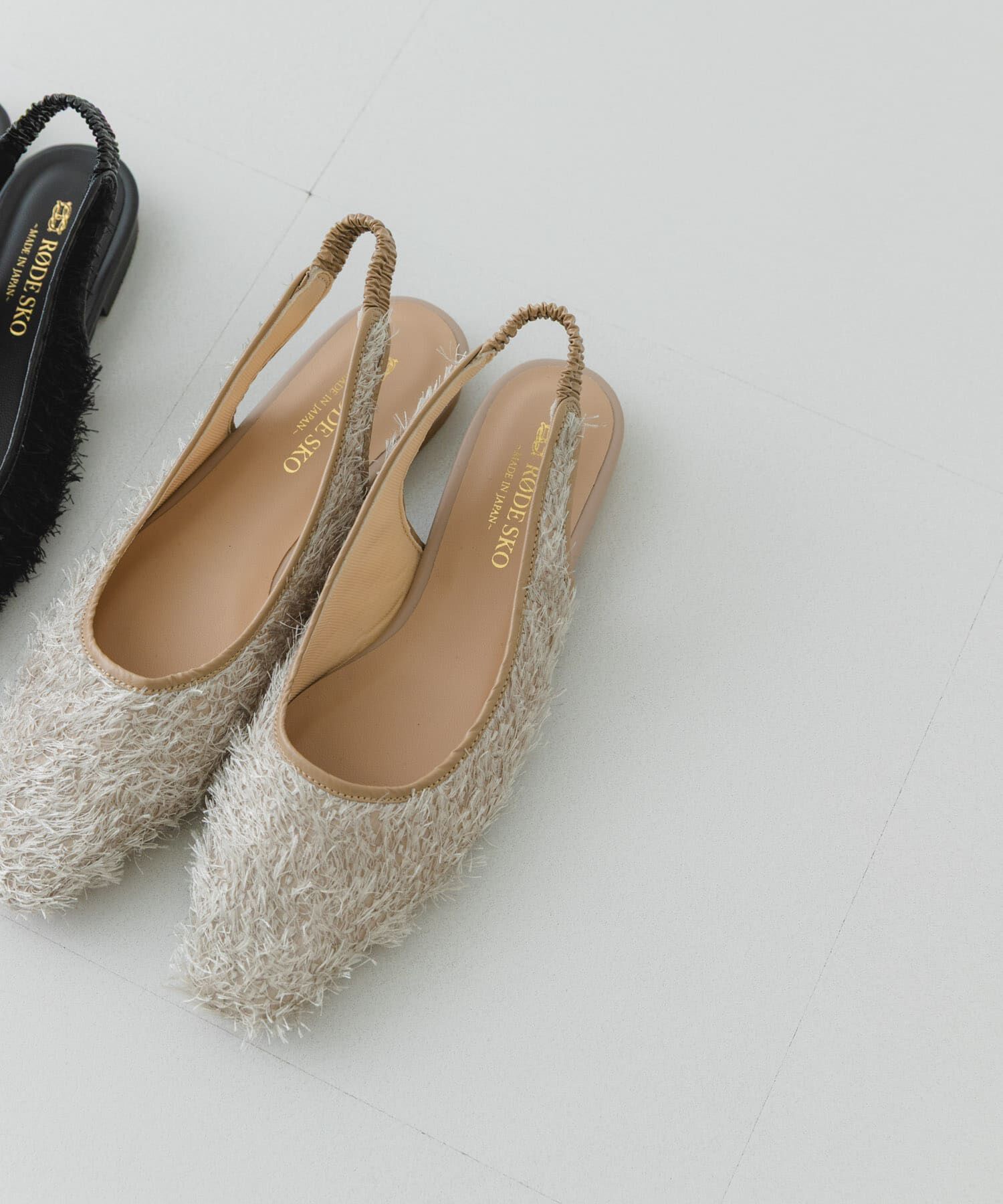 RODE SKO「『MADE IN JAPAN』ヘアリーバックストラップミュール」|その他|