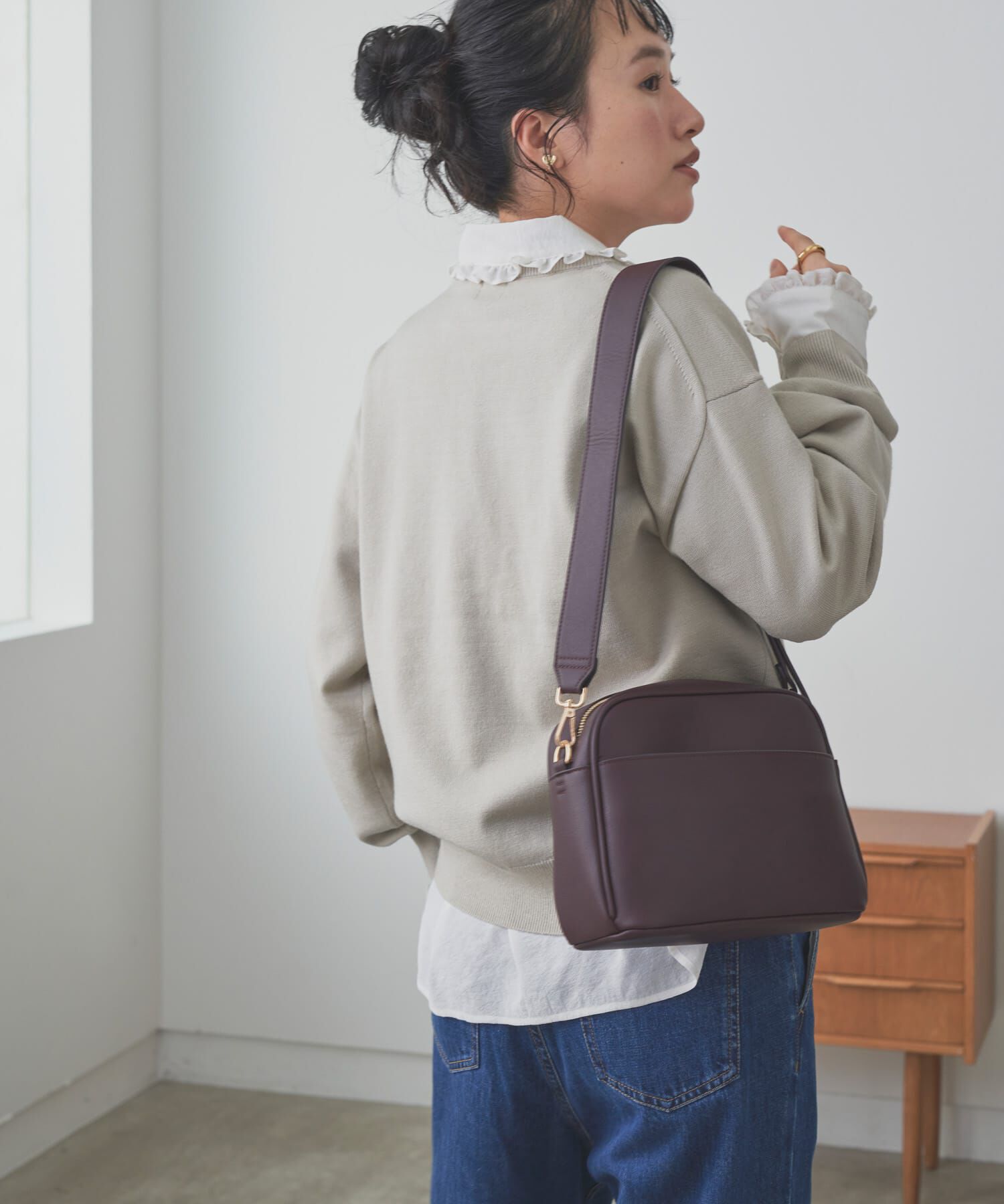 URBAN RESEARCH DOORS「『仁村紗和さん着用』『UR TECH 200日ﾆｯﾄ』ｽｳｪｯﾄﾗｲｸﾌﾟﾙｵｰ  」|ニット・セーター|