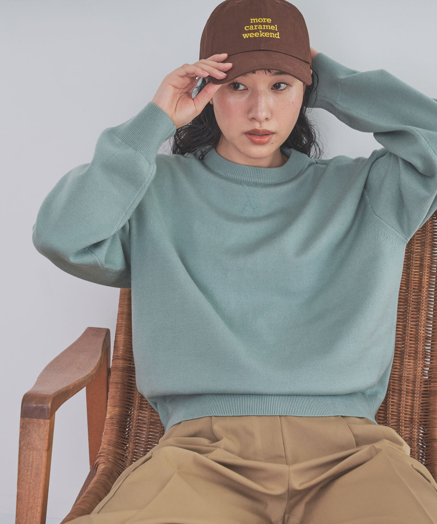 URBAN RESEARCH DOORS「『仁村紗和さん着用』『UR TECH 200日ﾆｯﾄ』ｽｳｪｯﾄﾗｲｸﾌﾟﾙｵｰ  」|ニット・セーター|