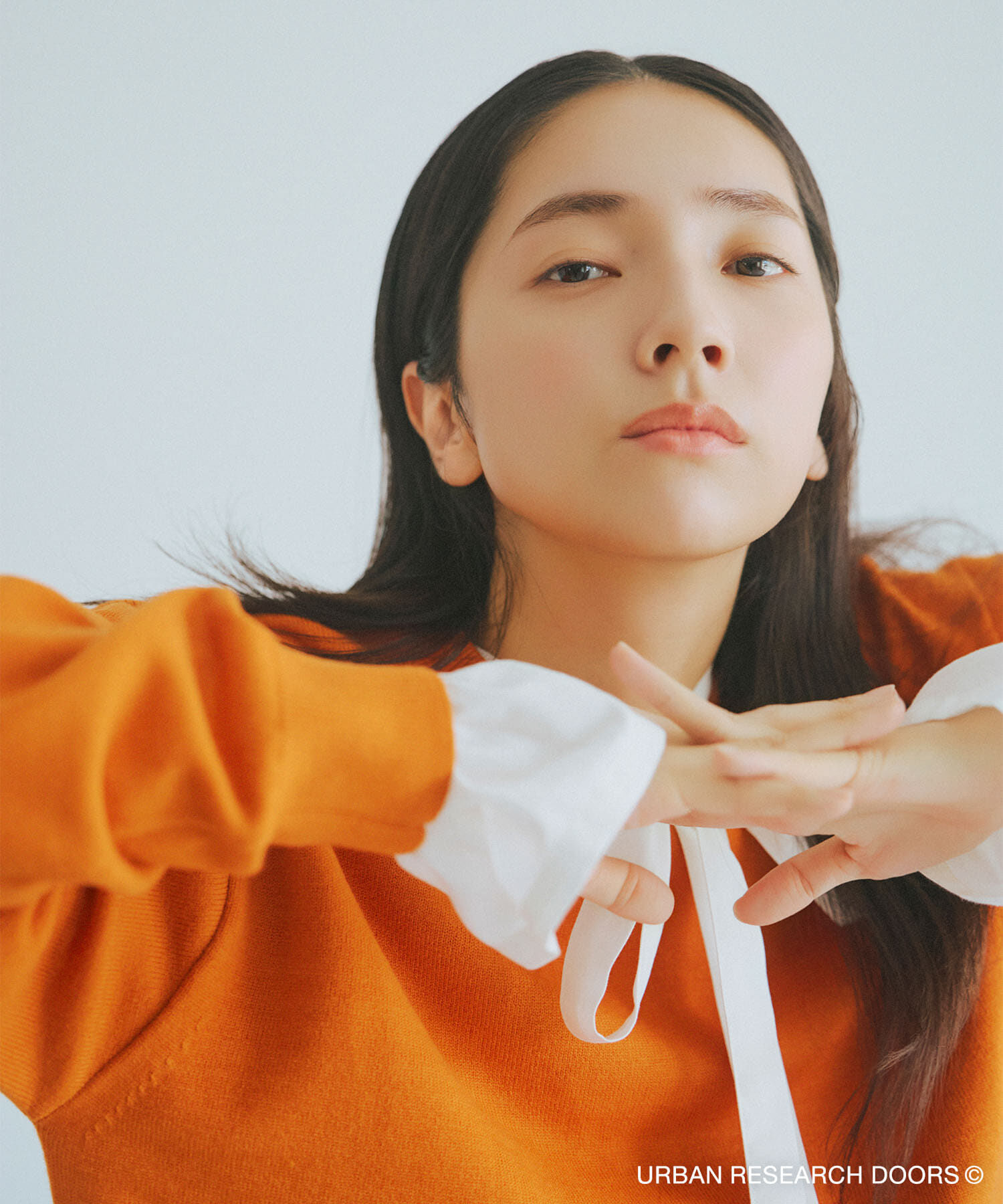 URBAN RESEARCH DOORS「『仁村紗和さん着用』『UR TECH 200日ﾆｯﾄ』ｽｳｪｯﾄﾗｲｸﾌﾟﾙｵｰ  」|ニット・セーター|