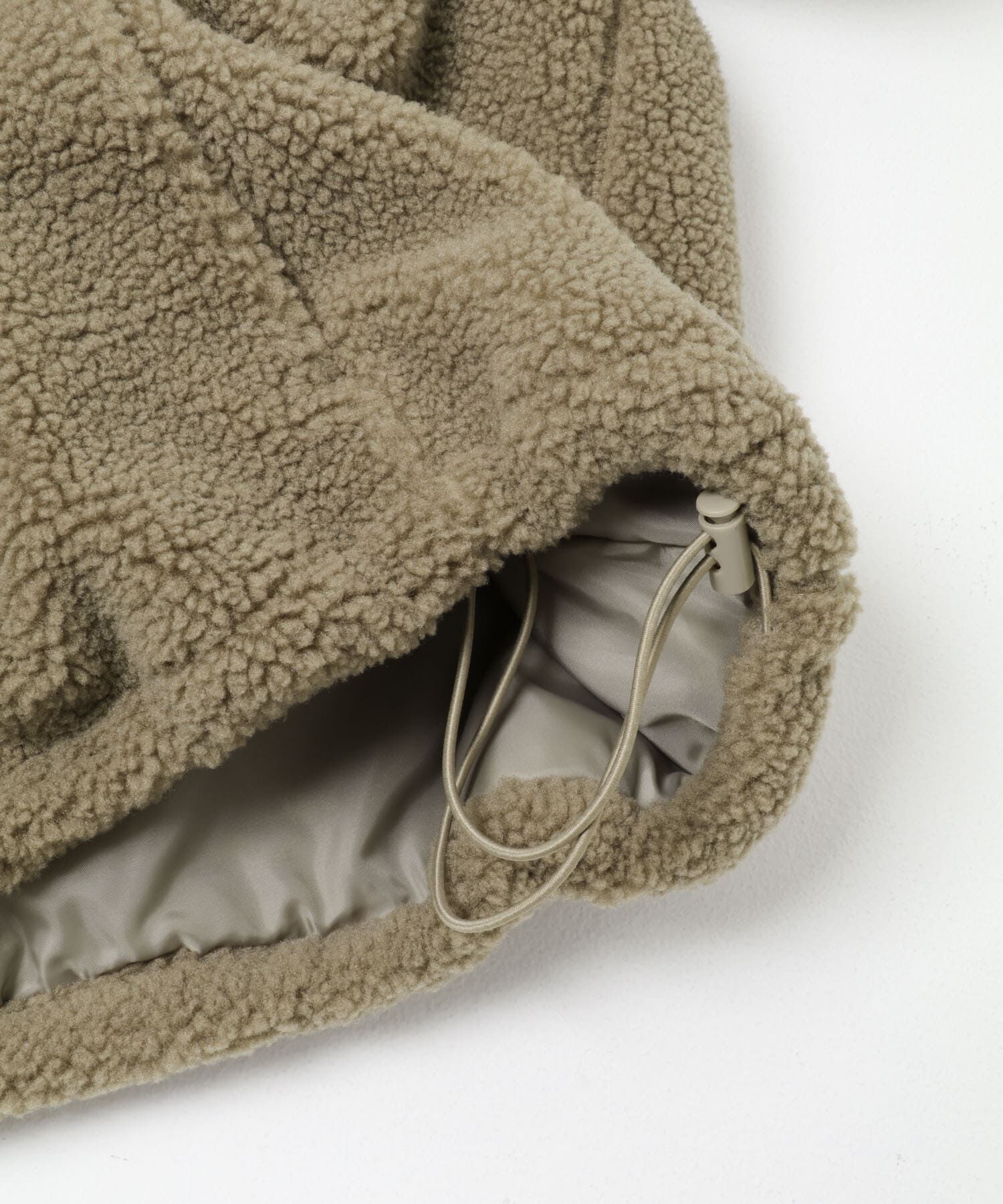 URBAN RESEARCH DOORS「FORK&SPOON　スタンドカラーボアブルゾン」|ブルゾン・スタジャン|