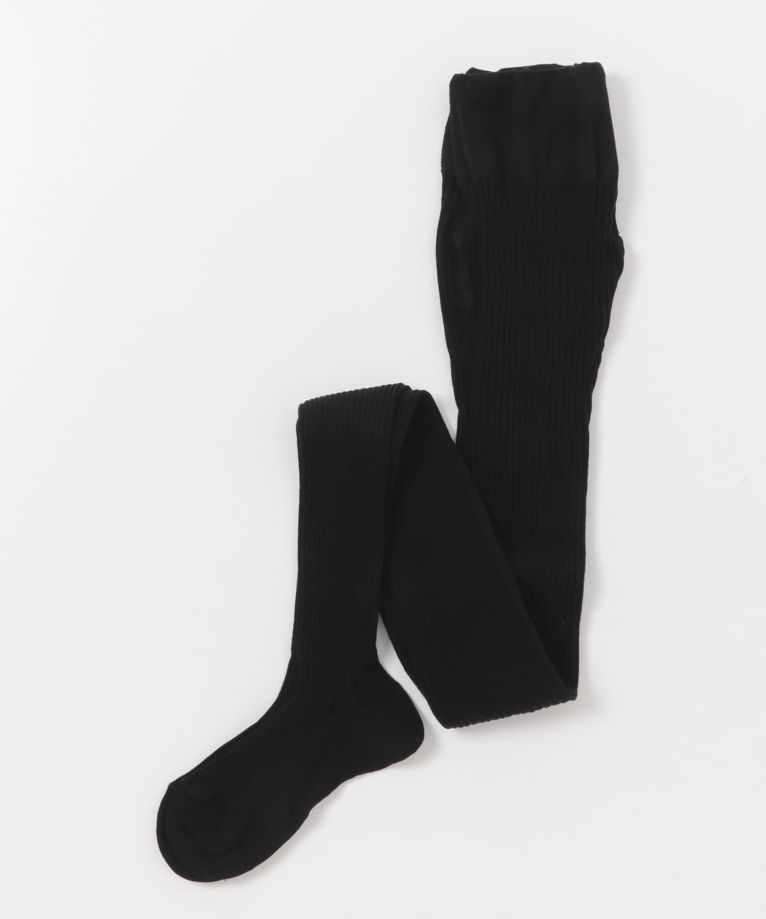 URBAN RESEARCH DOORS「FALKE　Family Rib Tights」|タイツ・ストッキング|ブラック