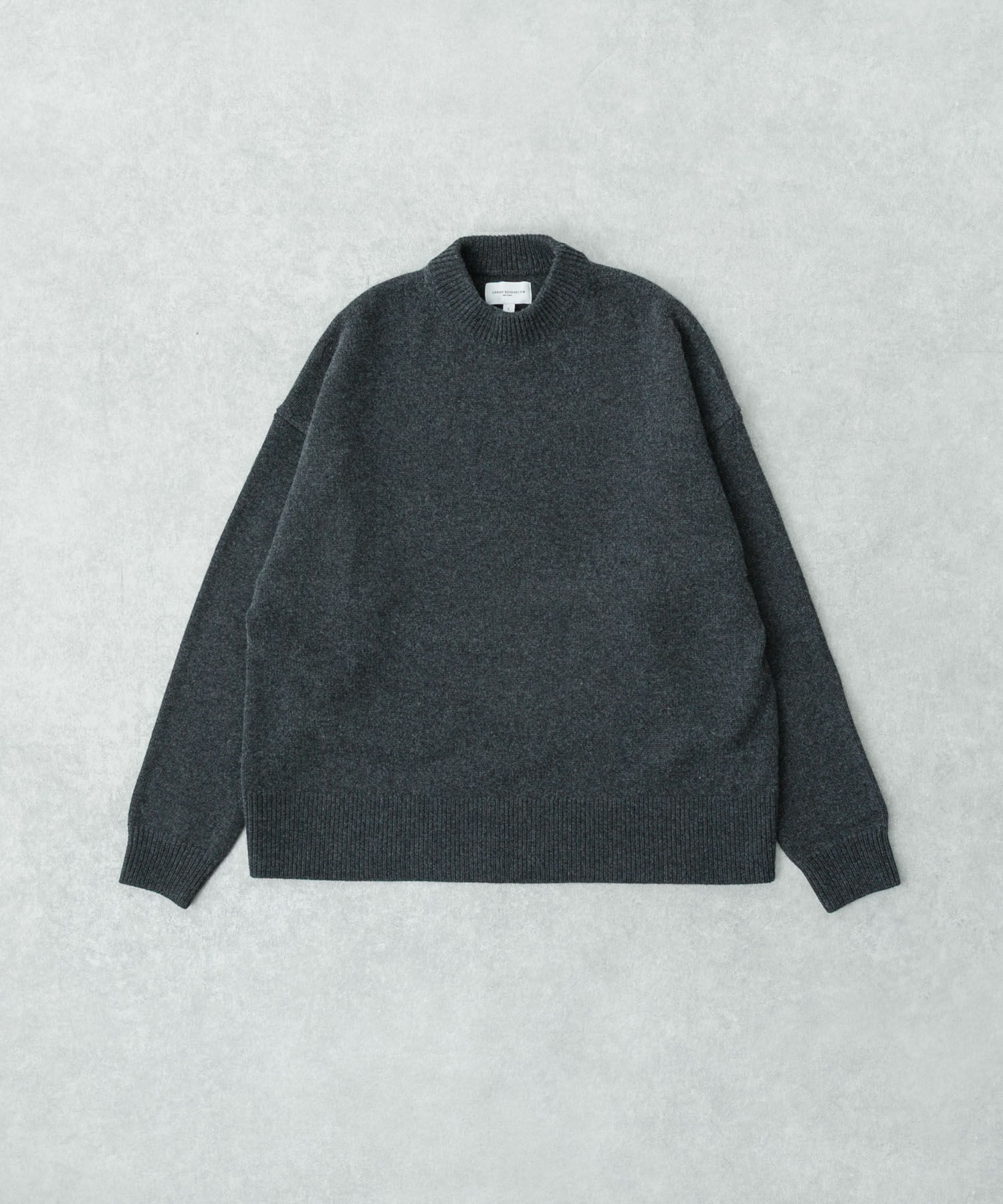 URBAN RESEARCH「new basic　WOOL CASHMERE CHUNKY SWEATER」|ニット・セーター|