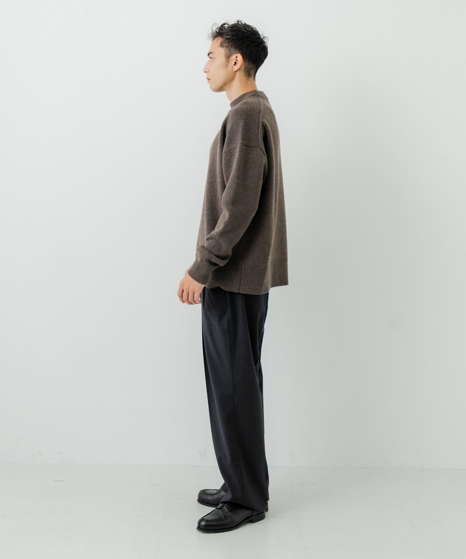 URBAN RESEARCH「new basic　WOOL CASHMERE CHUNKY SWEATER」|ニット・セーター|