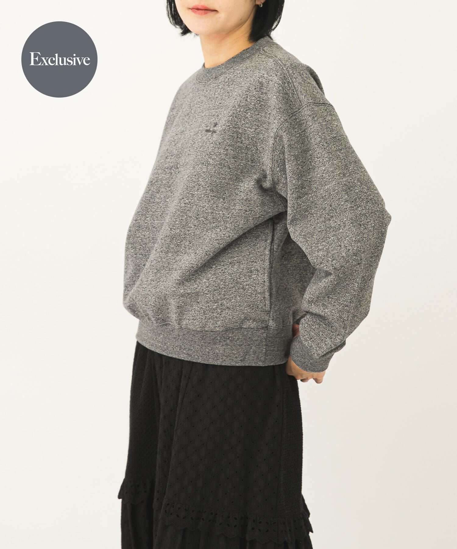 URBAN RESEARCH DOORS「『別注』Snow Peak Apparel &times;DOORS　RecycledCottonSweat」|スウェット・ジャージ|グレー
