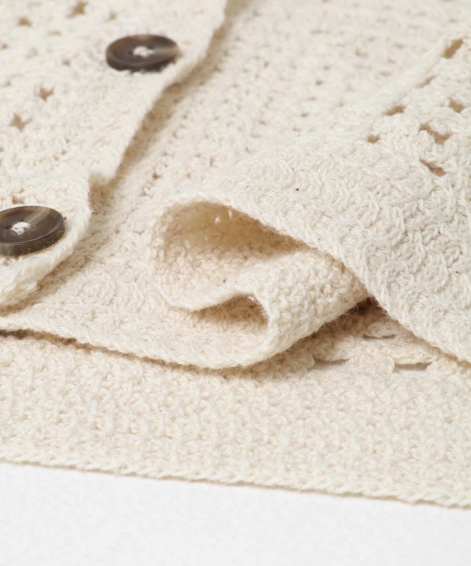 URBAN RESEARCH DOORS「『親子リンク』2WAYクロシェカーディガン(KIDS)」|カーディガン|