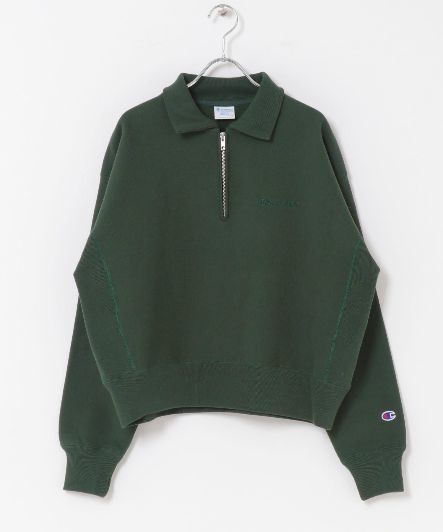 URBAN RESEARCH DOORS「『別注』Champion&times;DOORS　Half Zip Sweatshirts」|スウェット・ジャージ|