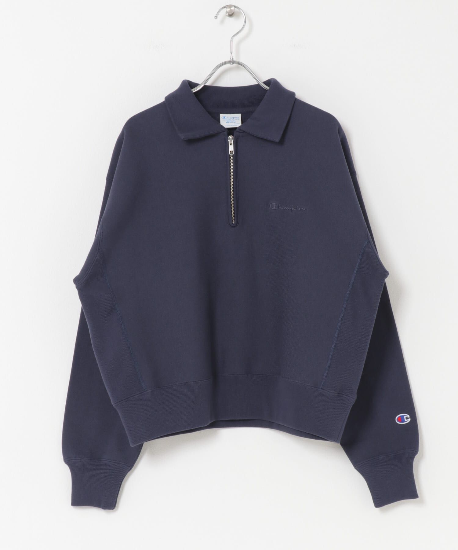 URBAN RESEARCH DOORS「『別注』Champion&times;DOORS　Half Zip Sweatshirts」|スウェット・ジャージ|