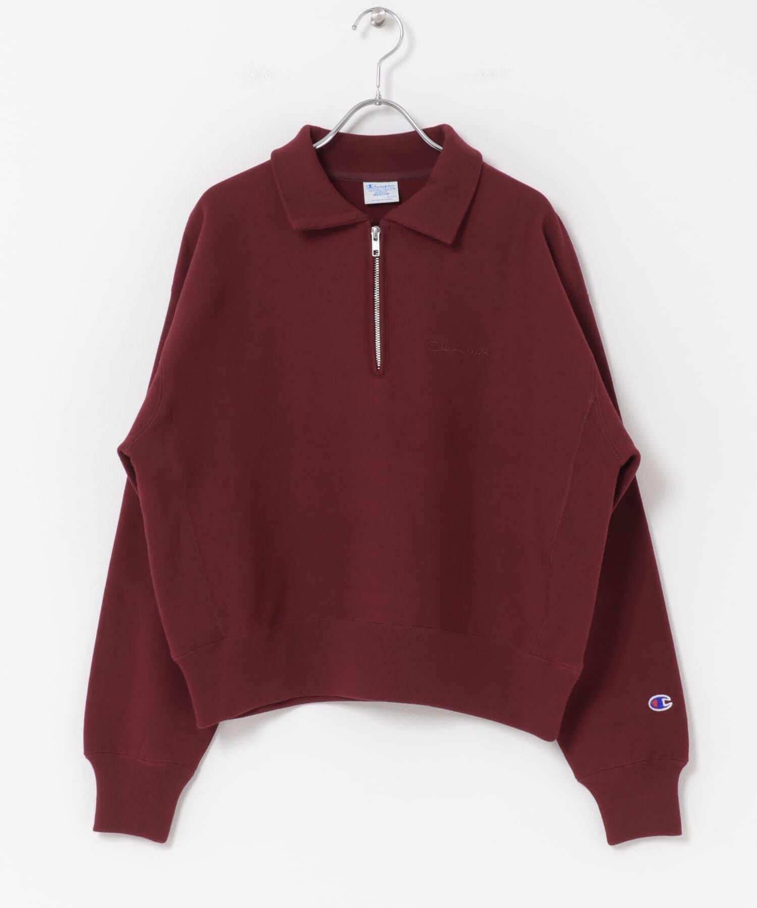 URBAN RESEARCH DOORS「『別注』Champion&times;DOORS　Half Zip Sweatshirts」|スウェット・ジャージ|
