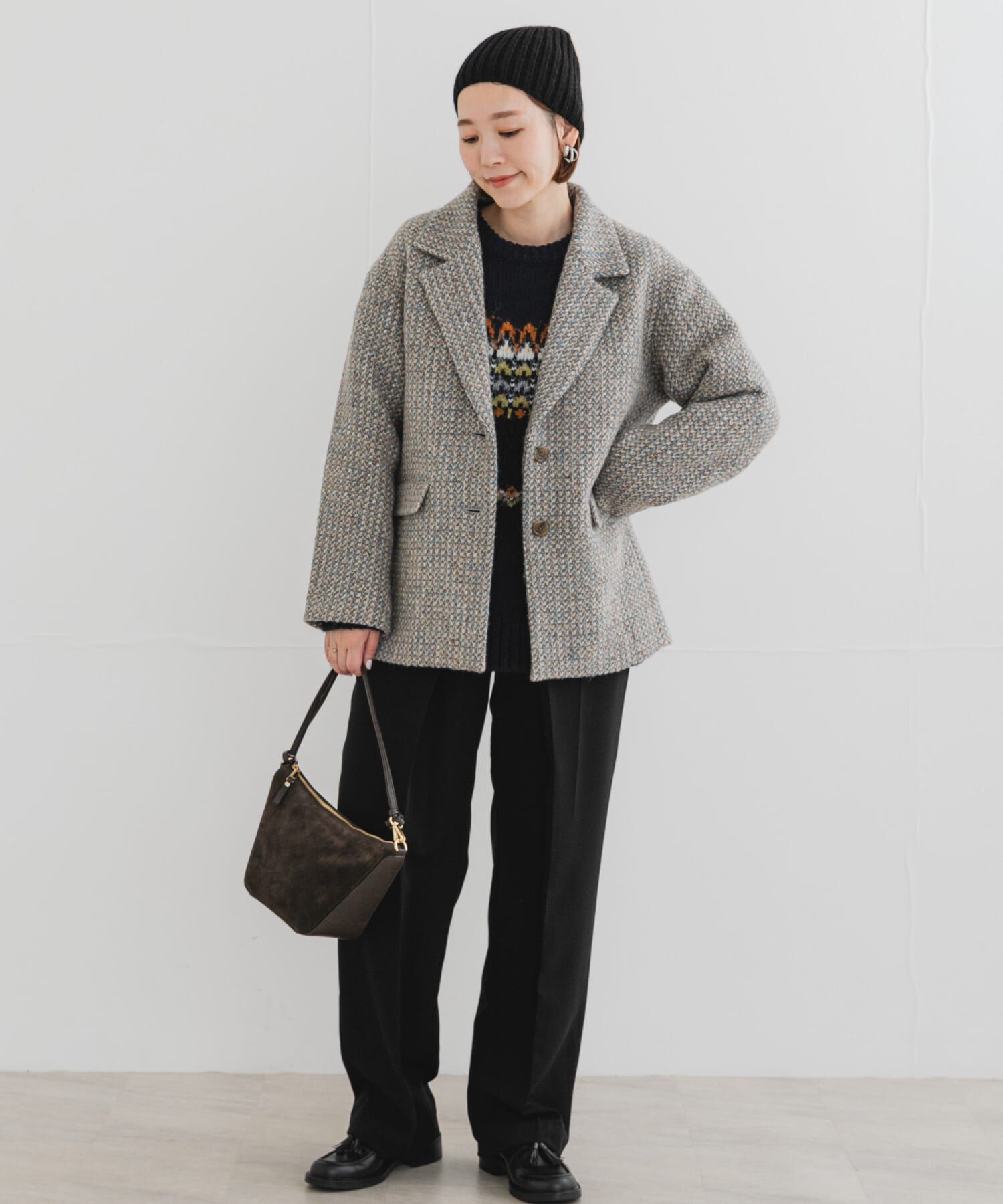 URBAN RESEARCH ROSSO「F by ROSSO　『UR TECH』ミックスツイードジャコット」|その他|