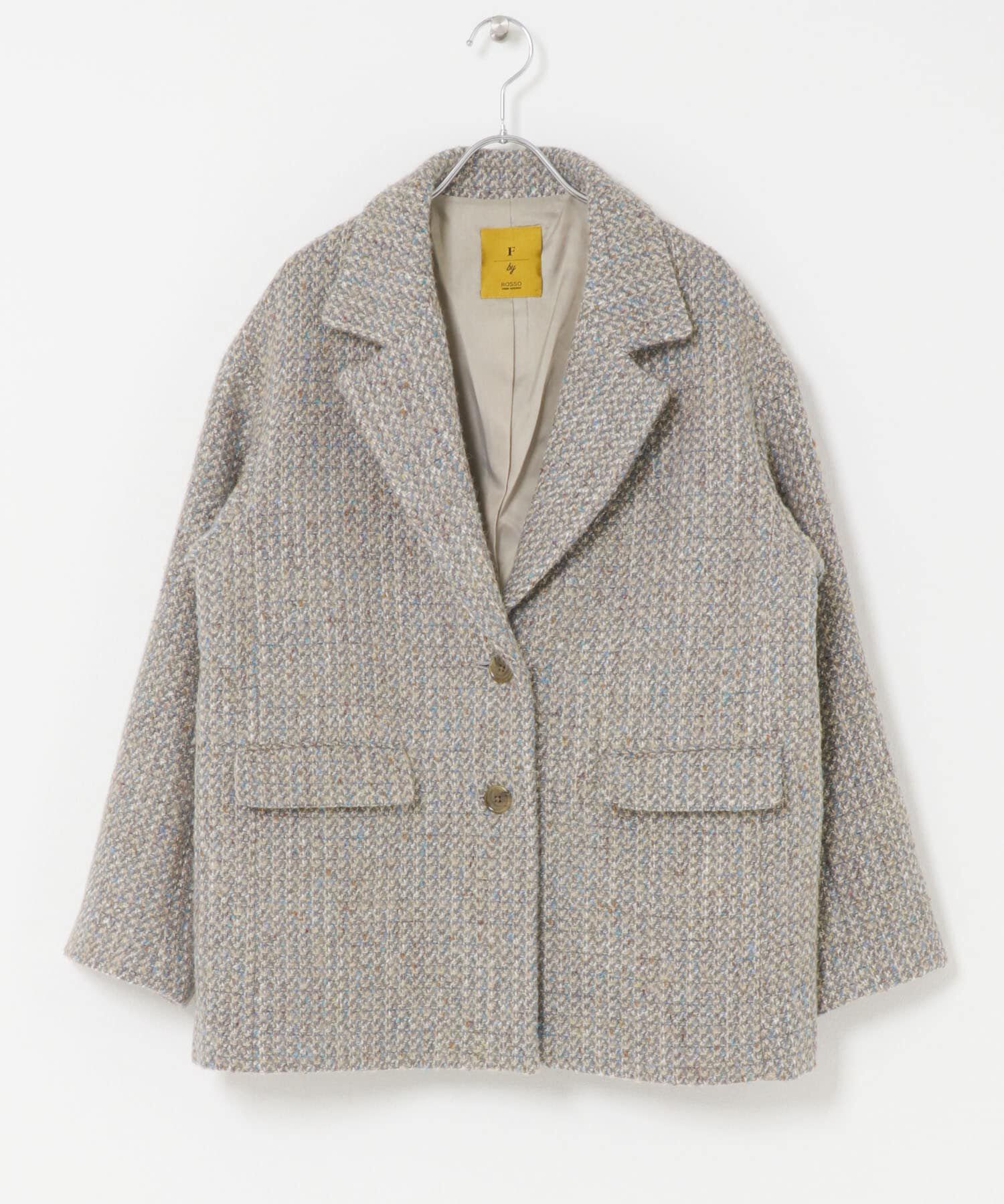 URBAN RESEARCH ROSSO「F by ROSSO　『UR TECH』ミックスツイードジャコット」|その他|