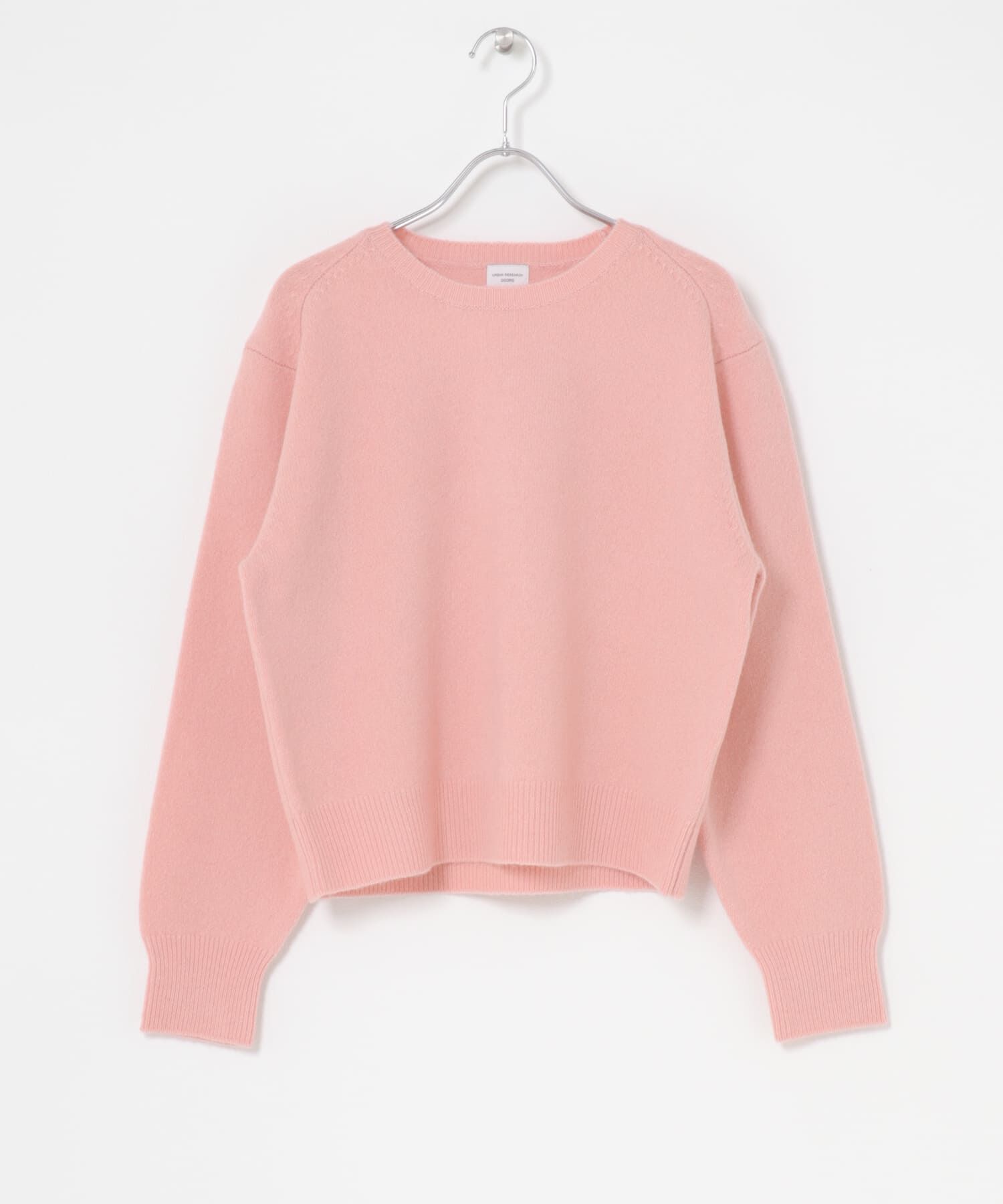 URBAN RESEARCH DOORS「ウールコンパクトクルーネックプルオーバー」|ニット・セーター|