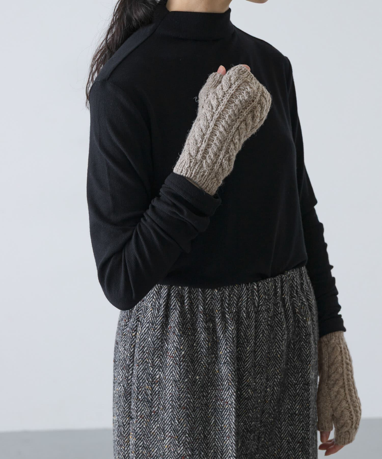 かぐれ「ペルーアラングローブ」|手袋|