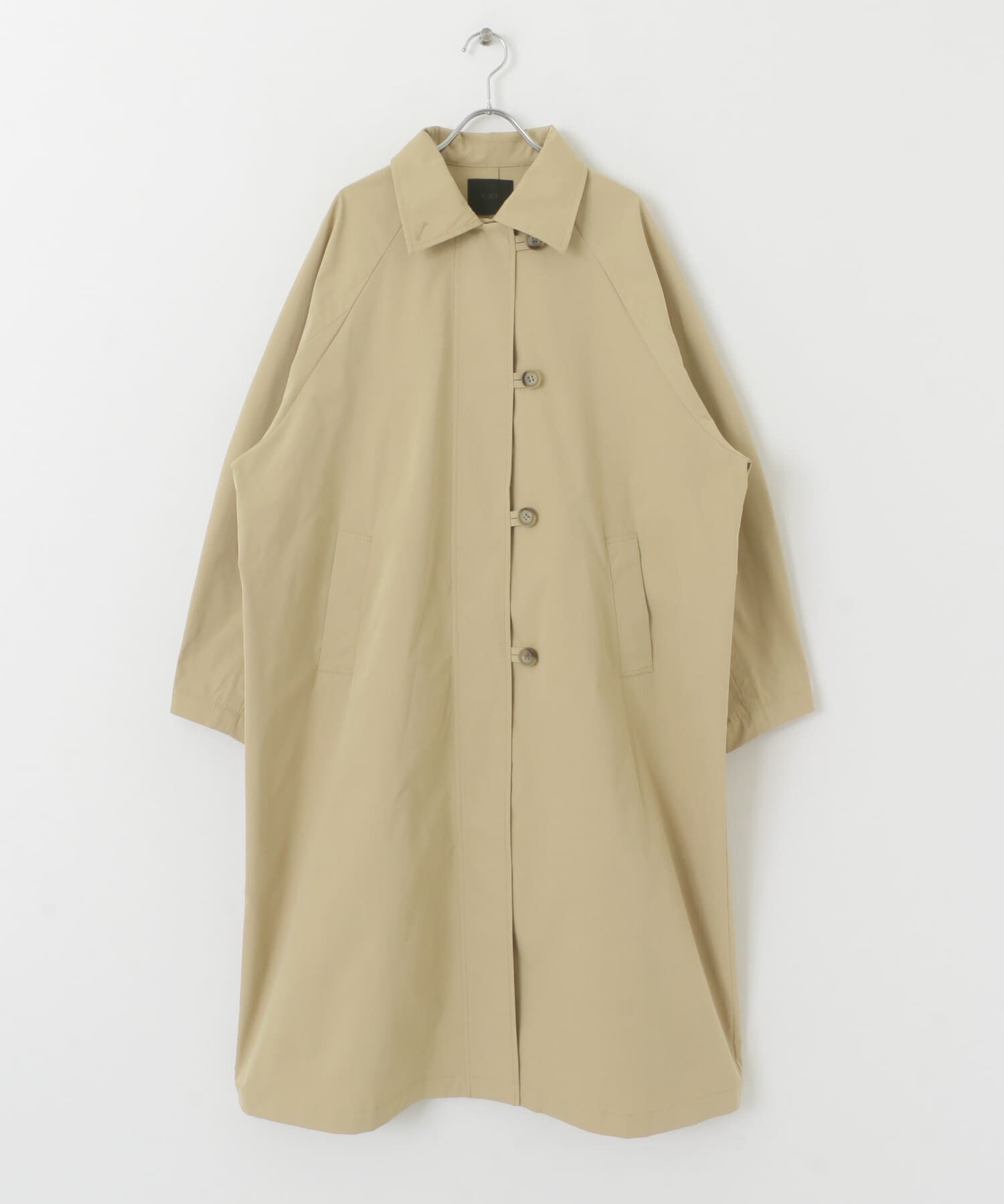  「BACKスリットステンカラーコート」|ステンカラーコート|