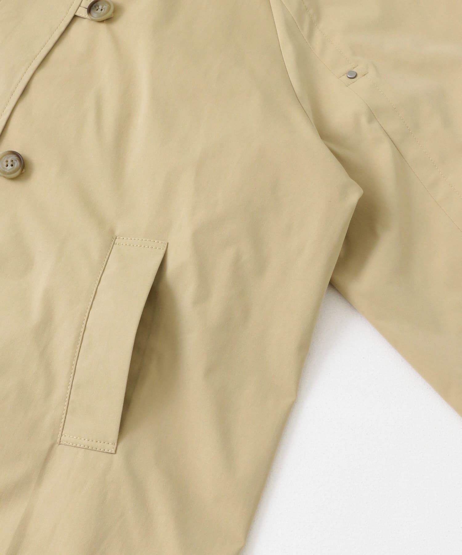  「BACKスリットステンカラーコート」|ステンカラーコート|