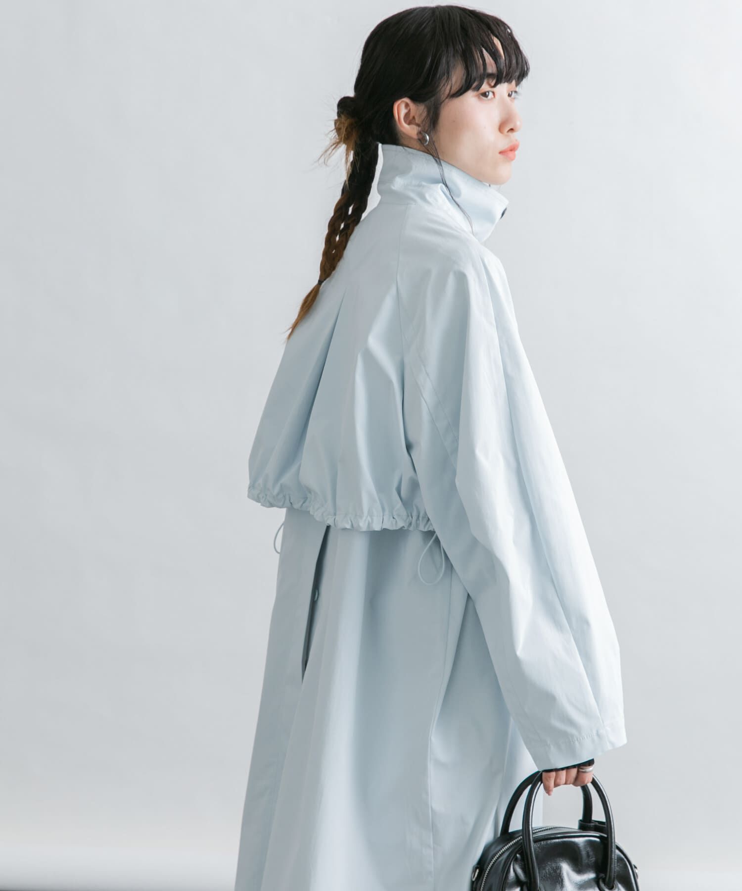  「BACKスリットステンカラーコート」|ステンカラーコート|