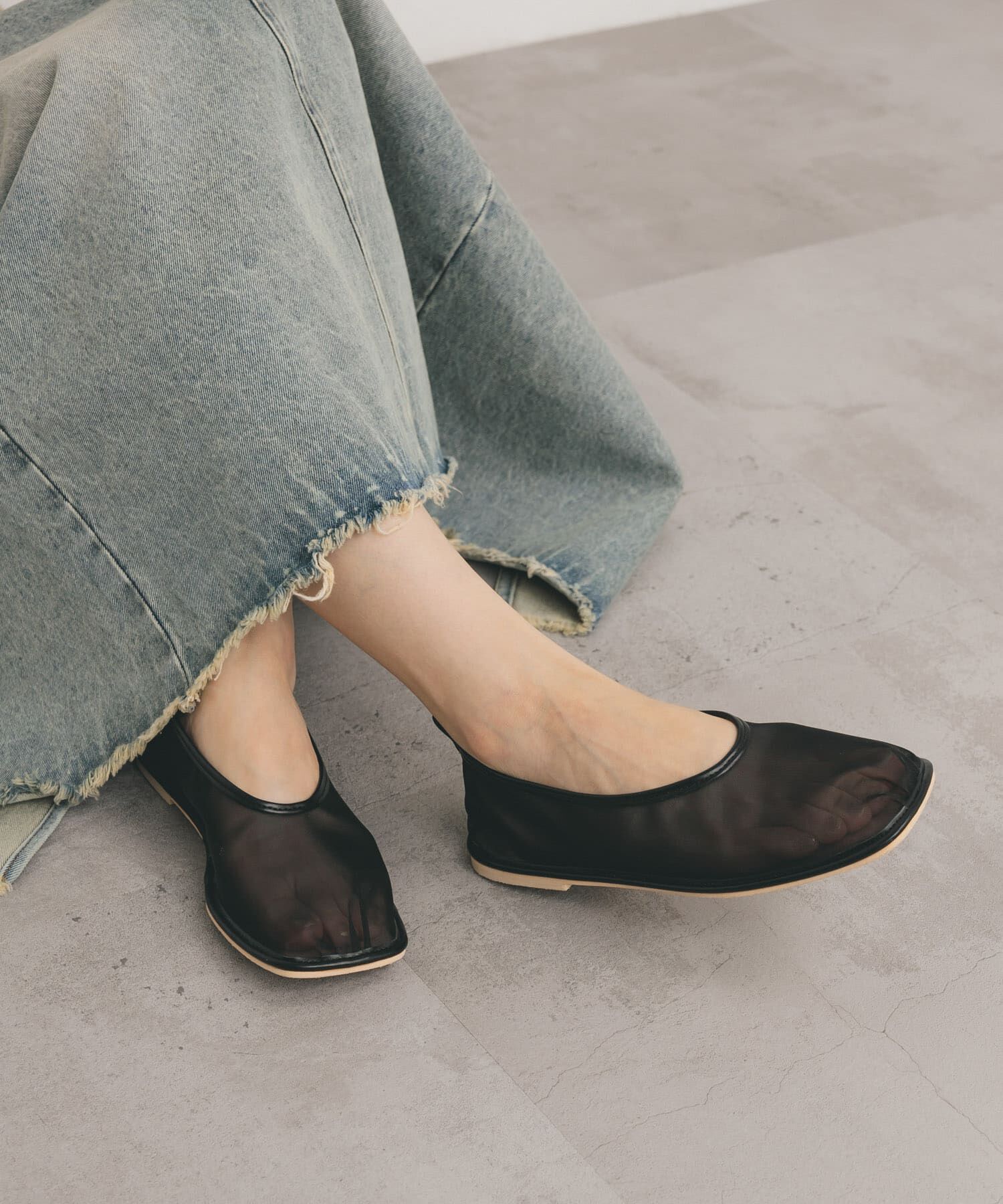  「ギャザートゥメッシュシューズ」|その他|