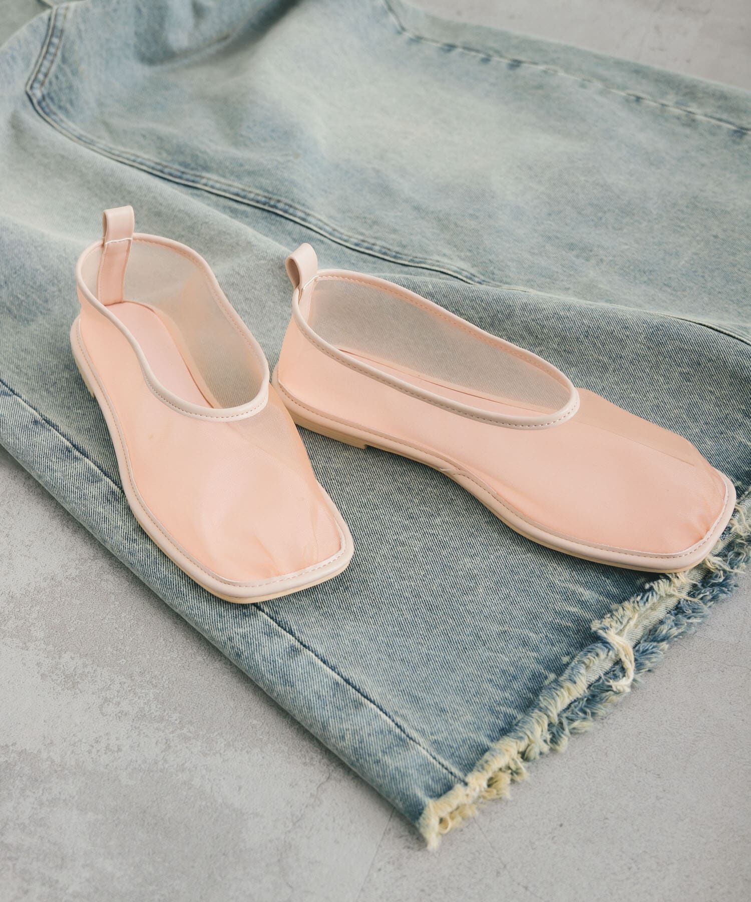  「ギャザートゥメッシュシューズ」|その他|