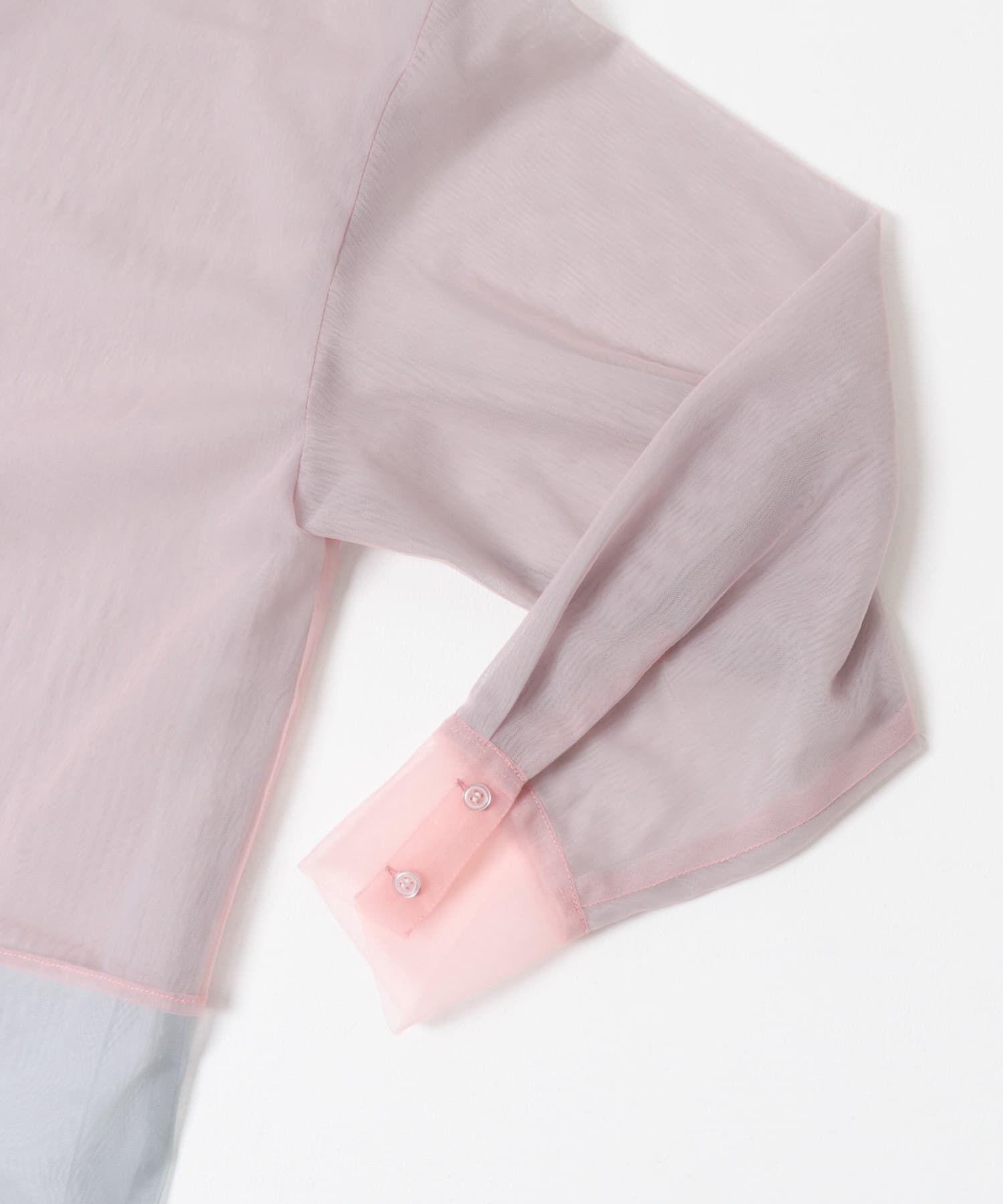  「チュールレイヤードシャツ」|シャツ・ブラウス|